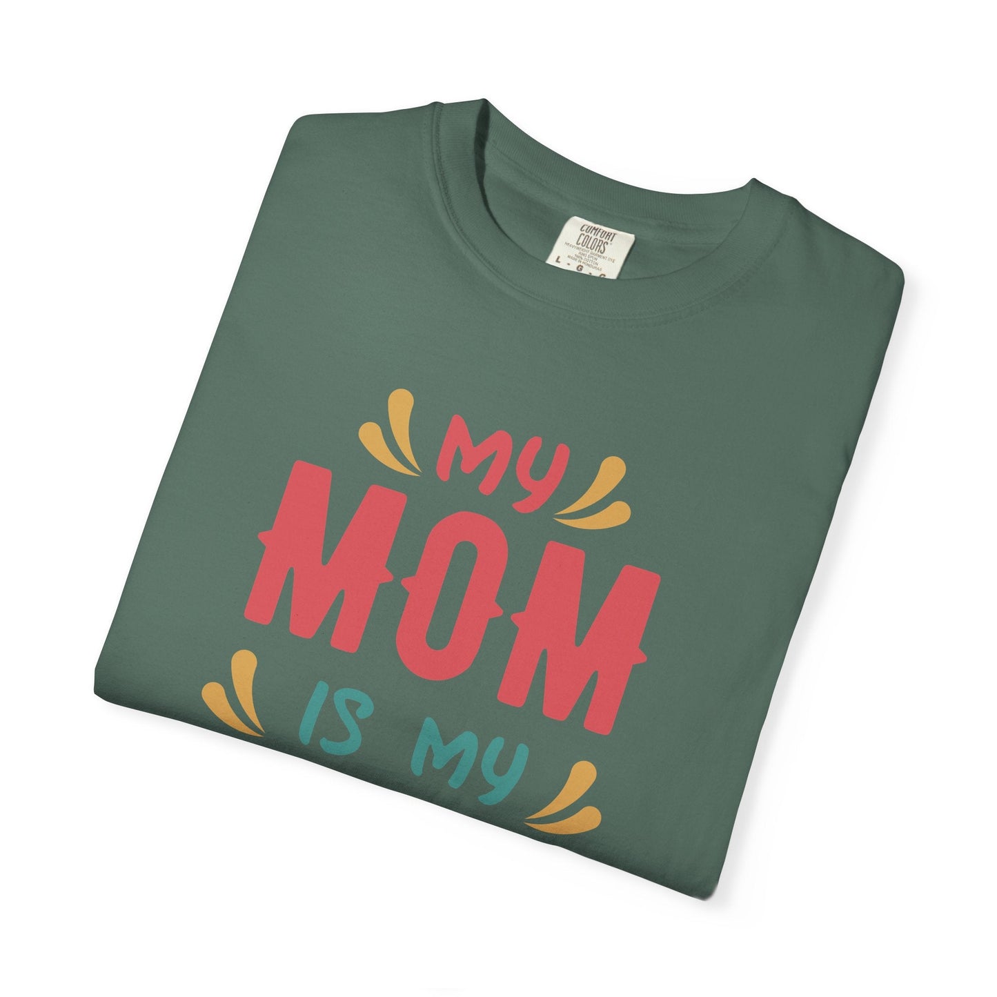 Mom T-shirt Mother's Day Mama Tee Unisex Comfort Colors Garment-Dyed Cotton h11
