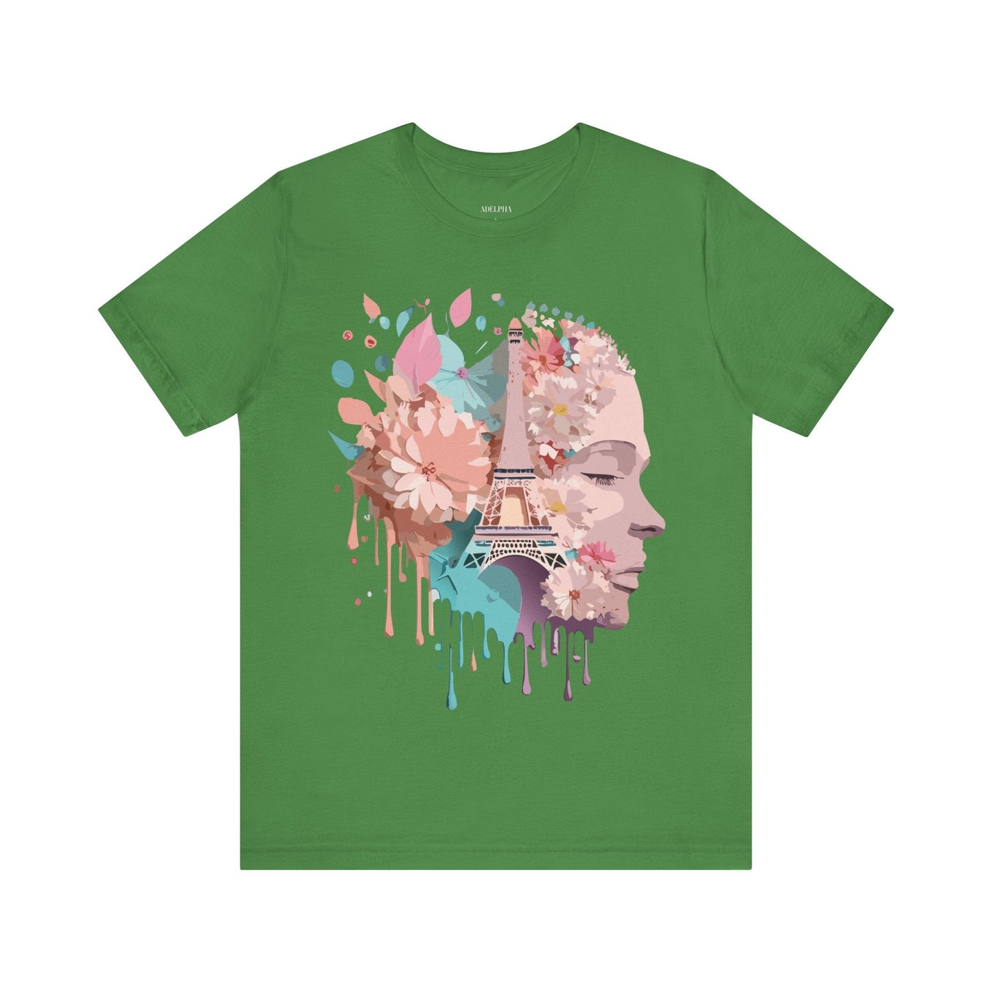 Tourist Paris Graphic Tee Unisex Jersey Short Sleeve Vintage Inspired Artwork