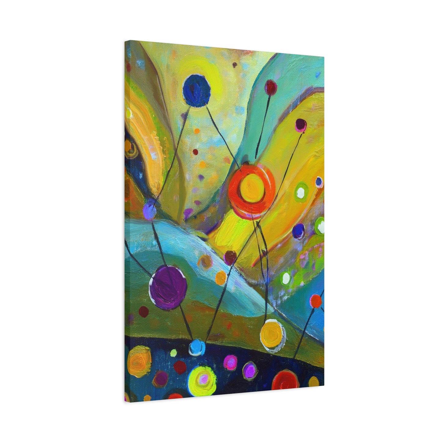 Abstract Oil Painting Print Canvas 20x24,20x30,24x30 24x32,24x36,30x40 32x48,36x48,40x60 Pine-Wood Inner Frame ABS-129