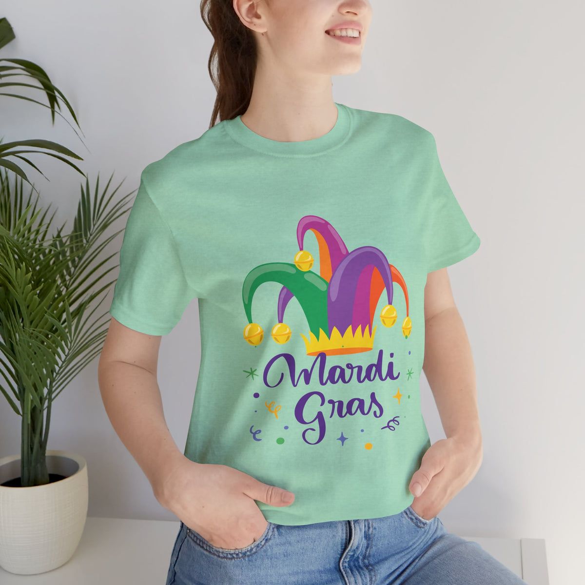 Camiseta unisex de algodón para carnaval