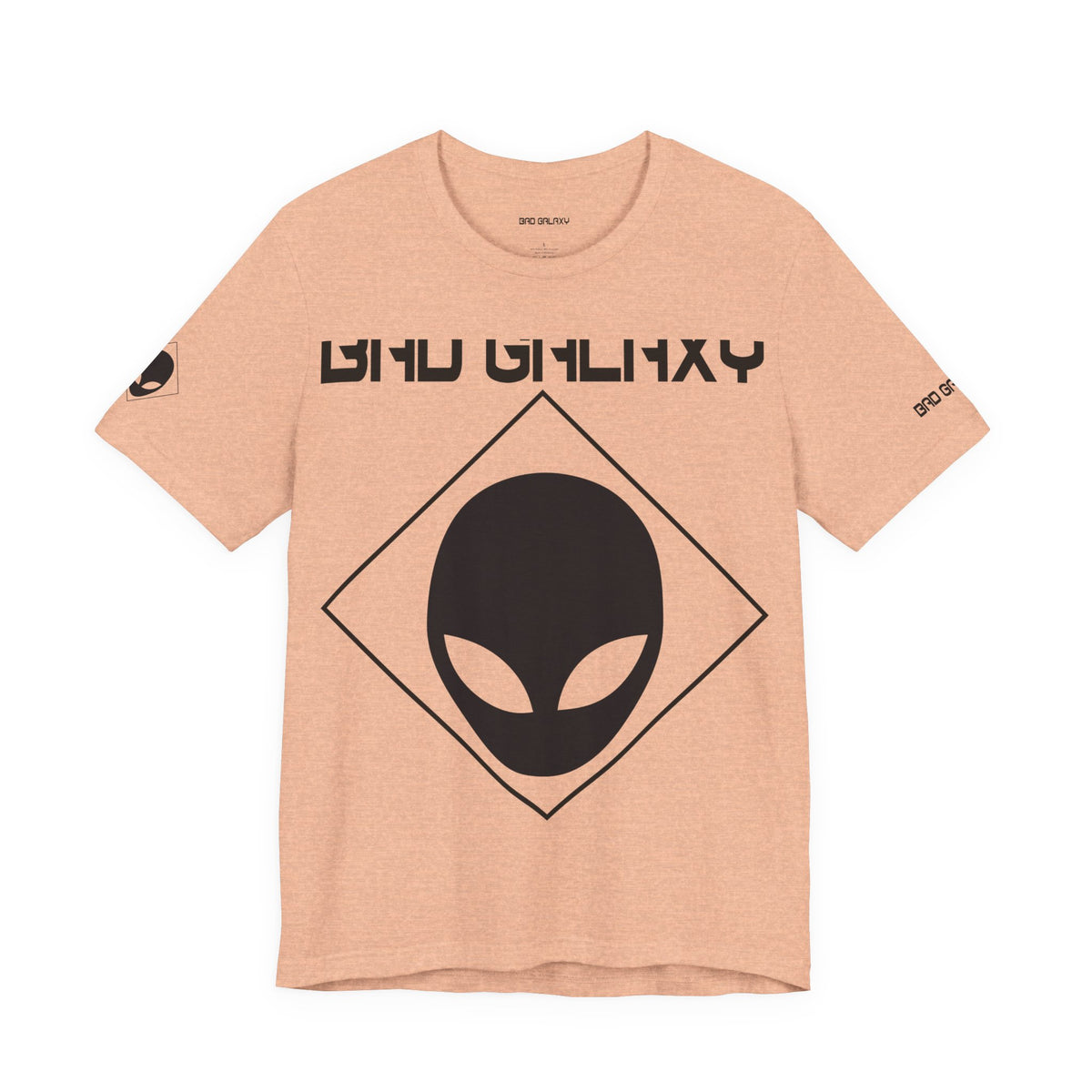 Alien Graphic Unisex Cotton Bella+Canvas Tee with Art Design b56