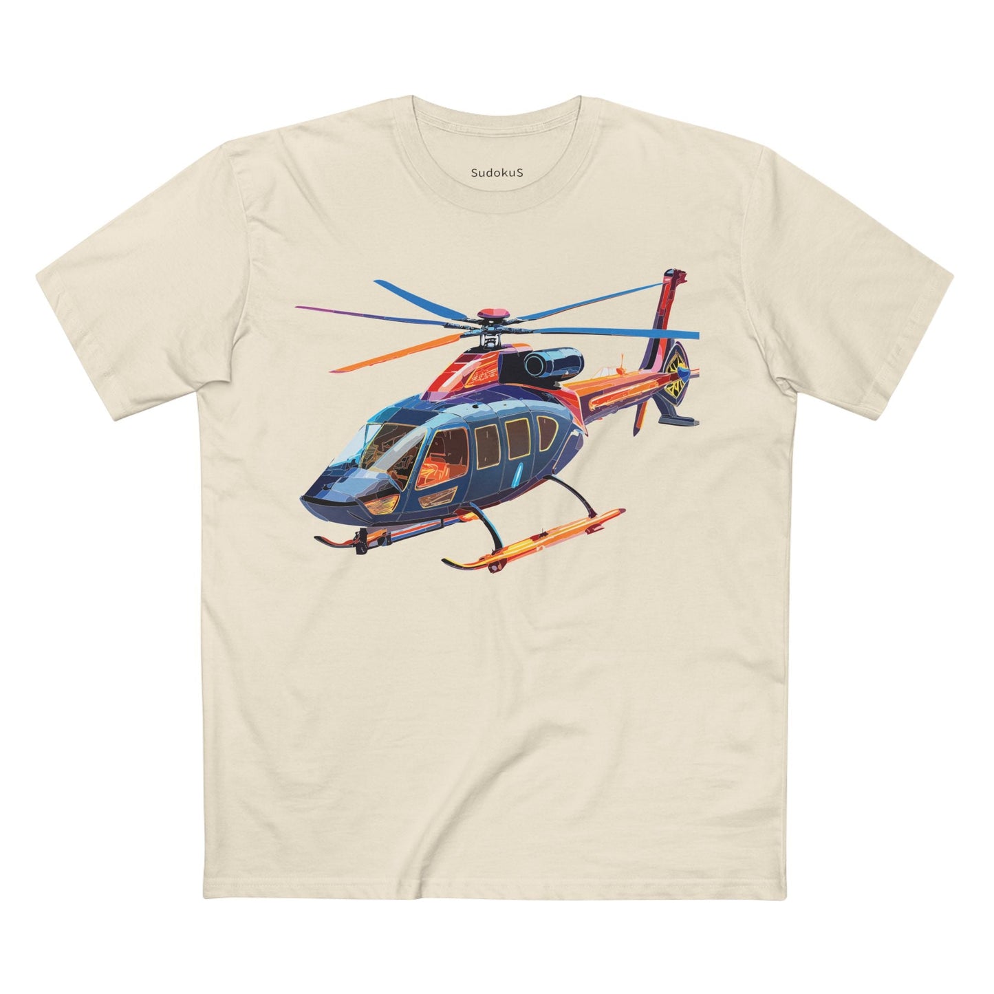 Chopper Graphic Unisex 100 Cotton Staple Tee 9