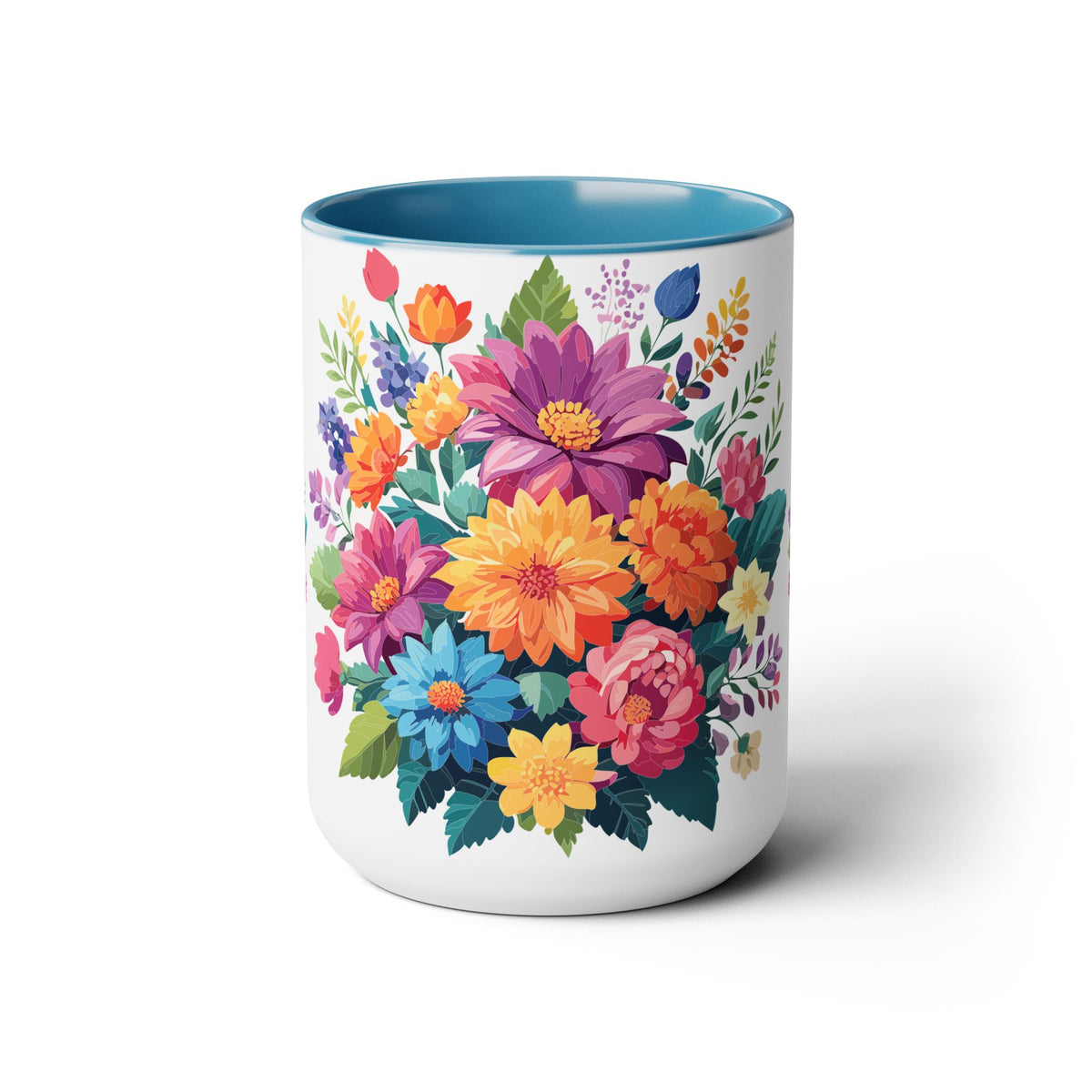 Floral Mug, Floral Cup