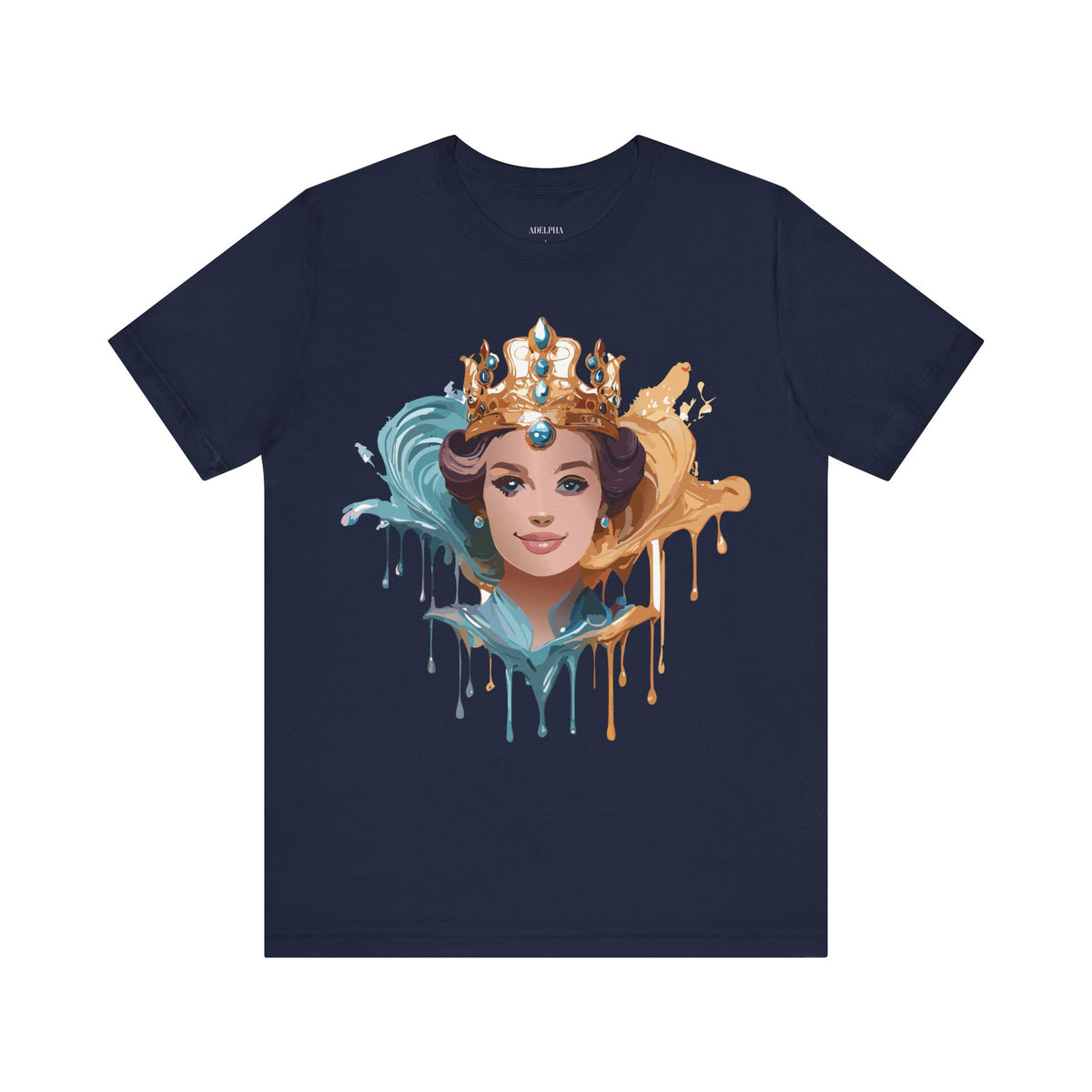 Music Graphic Unisex Cotton Bella+Canvas Tee with Art Design n197
