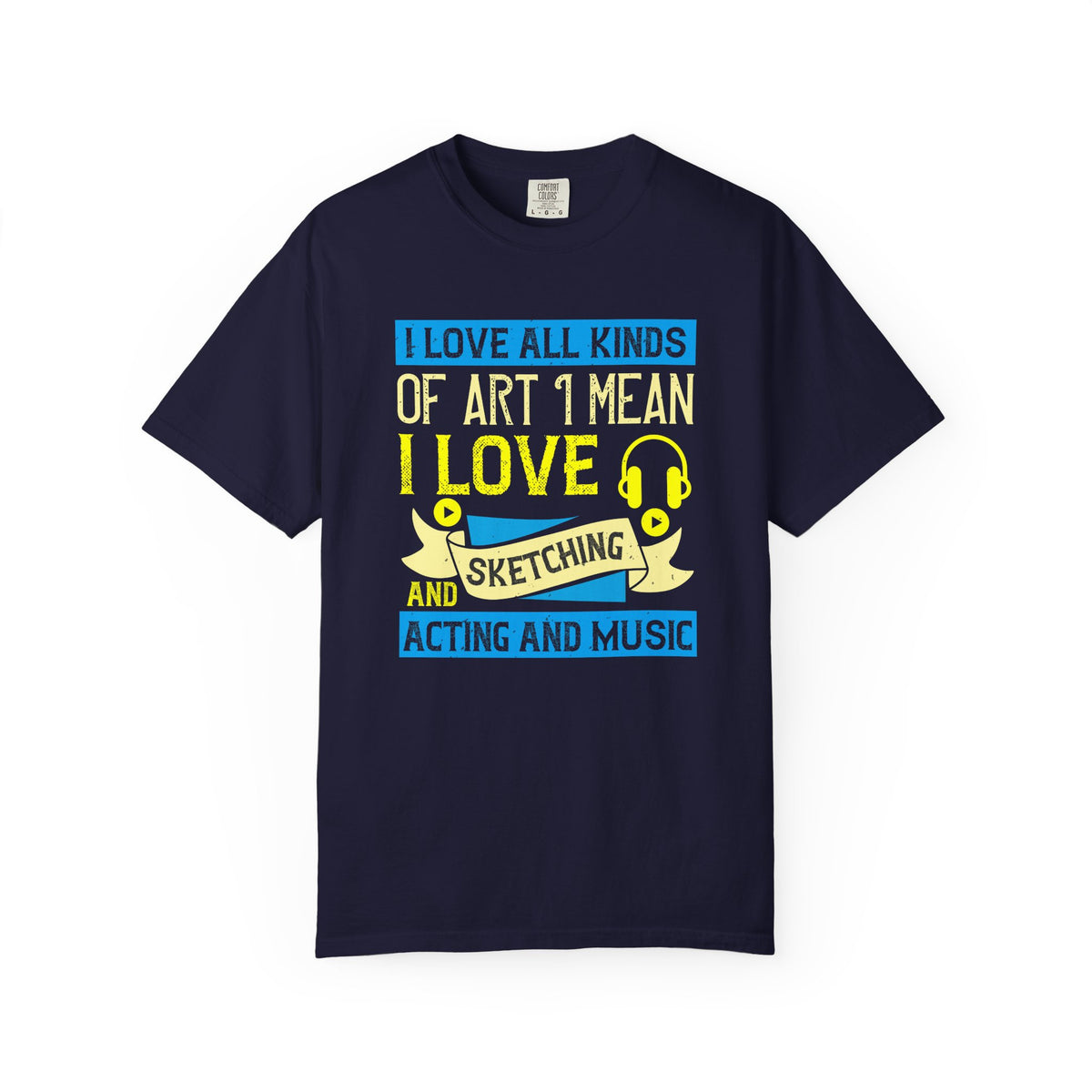 Rock Music Graphic Unisex Heavy Cotton Art Designed T-Shirt m10