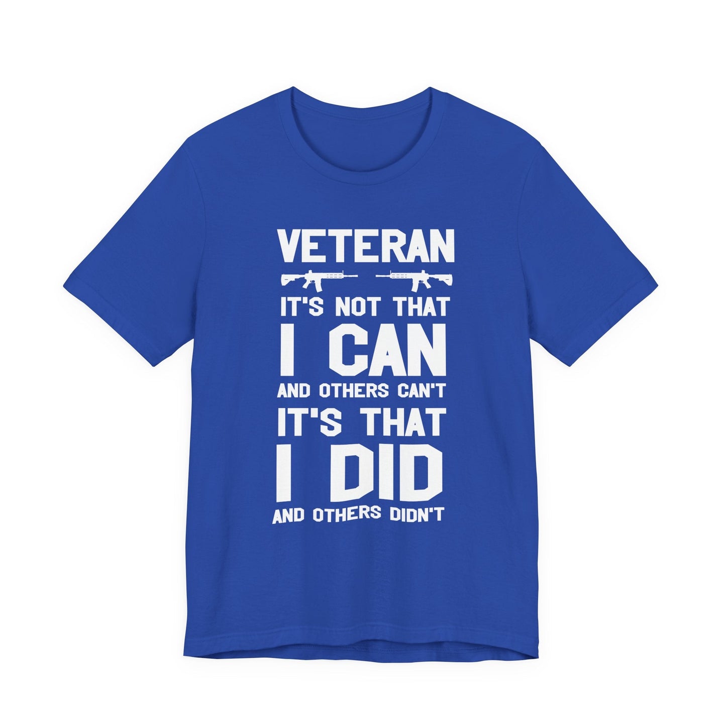 Army Veteran Patriotic Graphic Design Unisex Cotton T-Shirt v61
