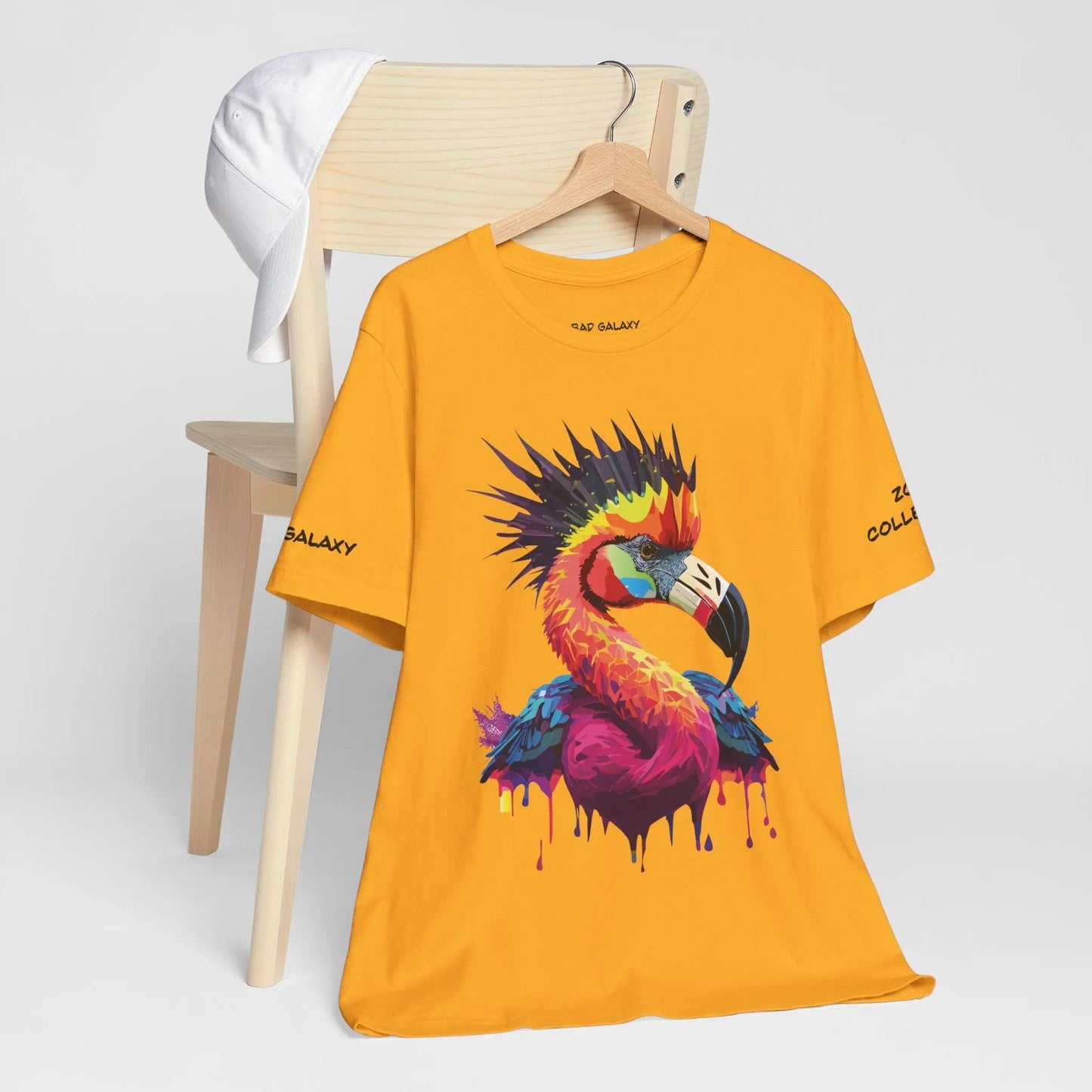 Animal T Shirt Bad Galaxy Made To Order 100 Percent Cotton Eco Friendly Non Toxic Inks USA