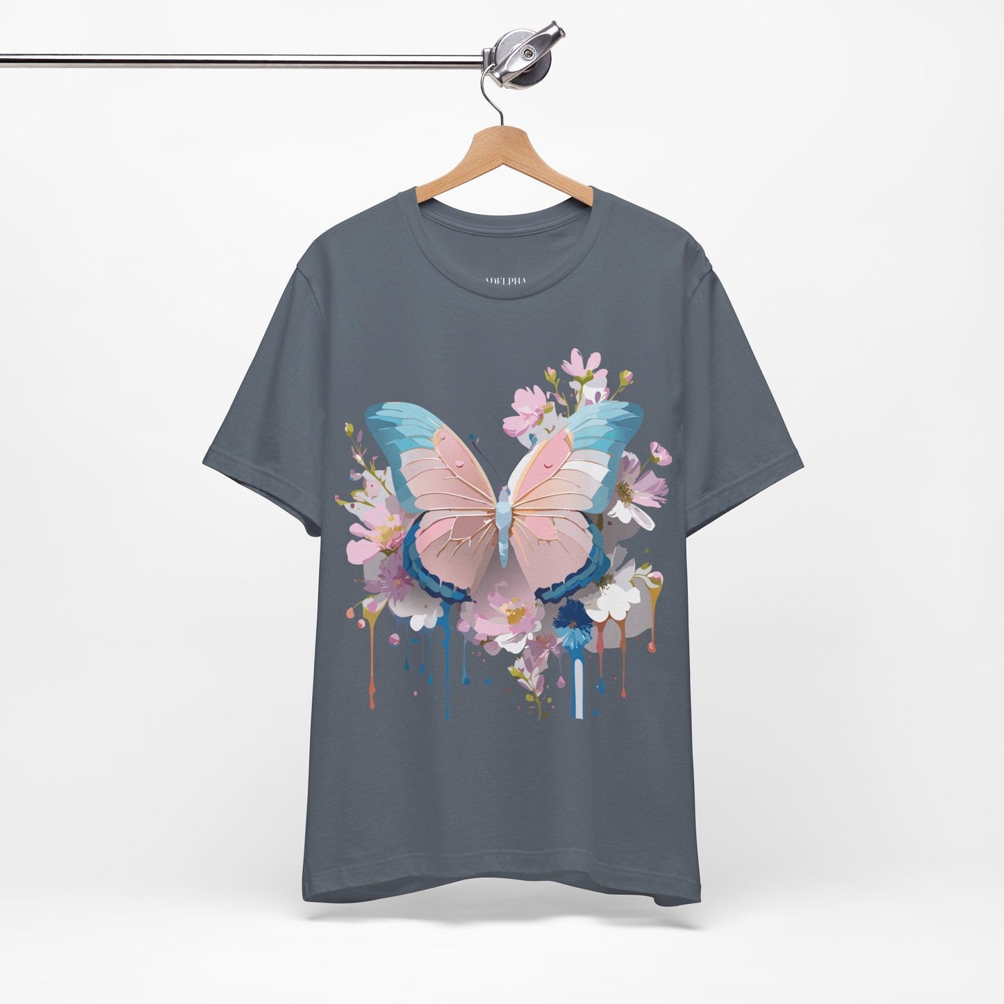 Adelpha Butterfly Graphic Tee Unisex Short Sleeve Vintage Inspired
