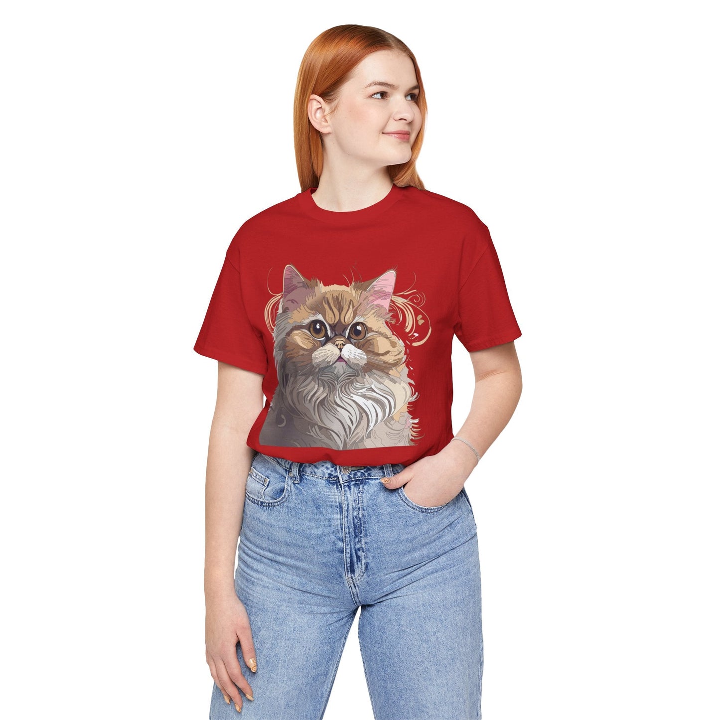 Unisex Animal Shirt With Animals Art Design Tee Short Sleeve Wildlife Print Tee Collection