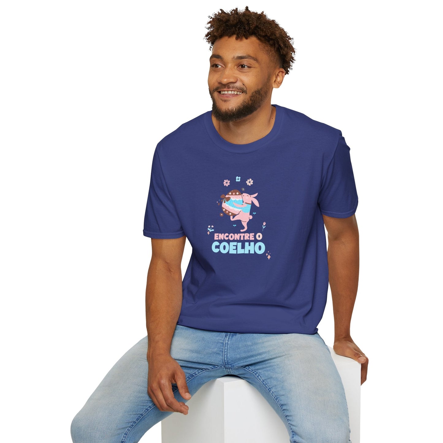 Easter Bunny T Shirt Unisex Easter Design Tee Shirt With Signature Prints Gildan Softstyle 64000