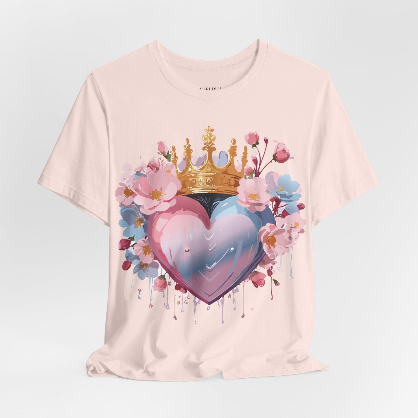 Valentine Graphic Tee Unisex Jersey Short Sleeve Adelpha Vintage Inspired Artwork