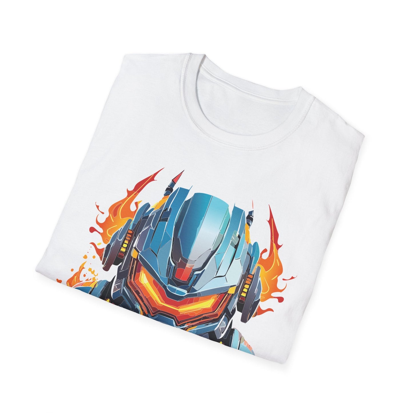 Cyborg Tee Unisex Robot Terminator Shirt Softstyle Gildan 64000 Short Sleeve Art Design