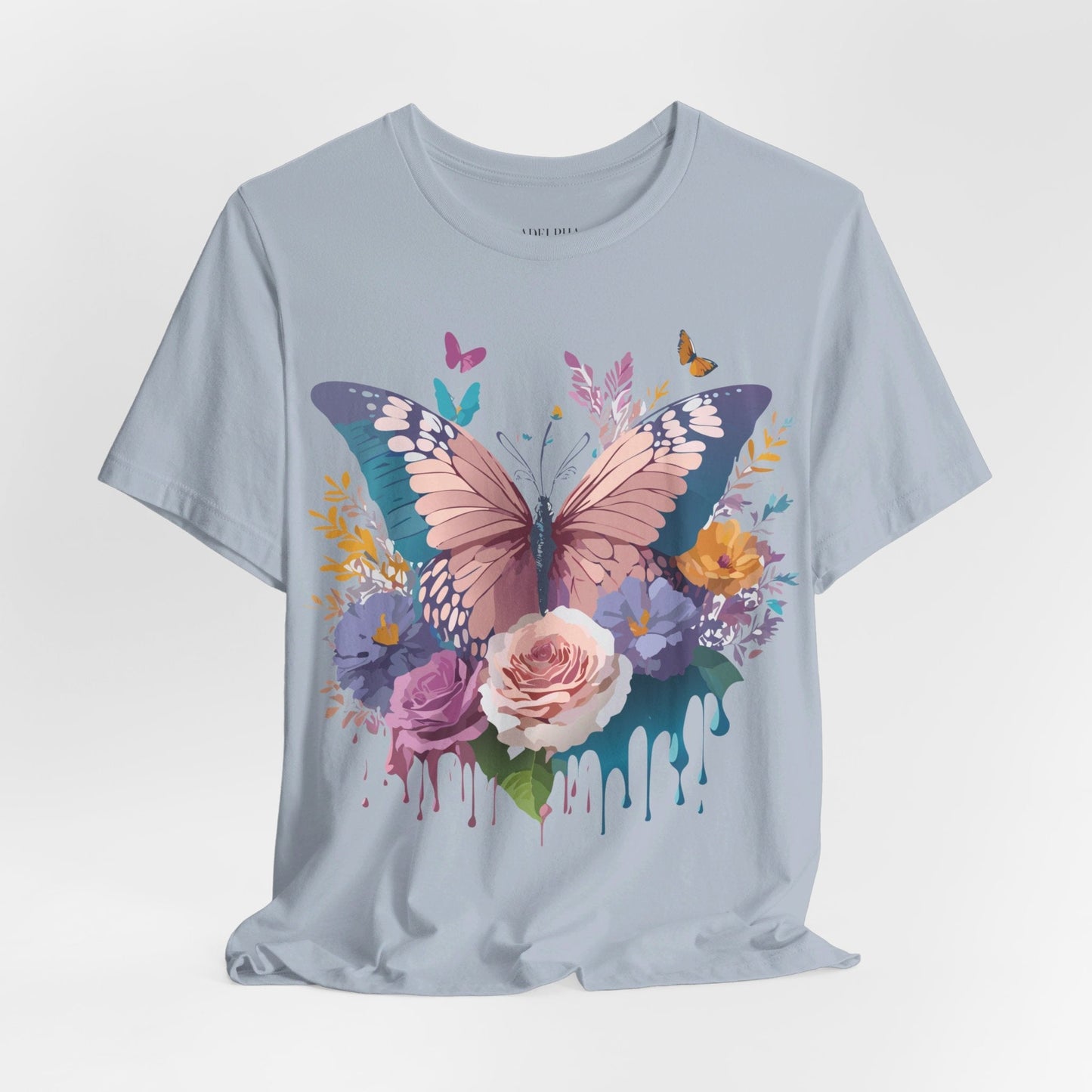 Butterfly Graphic Tee Unisex Short Sleeve Artwork By Adelpha