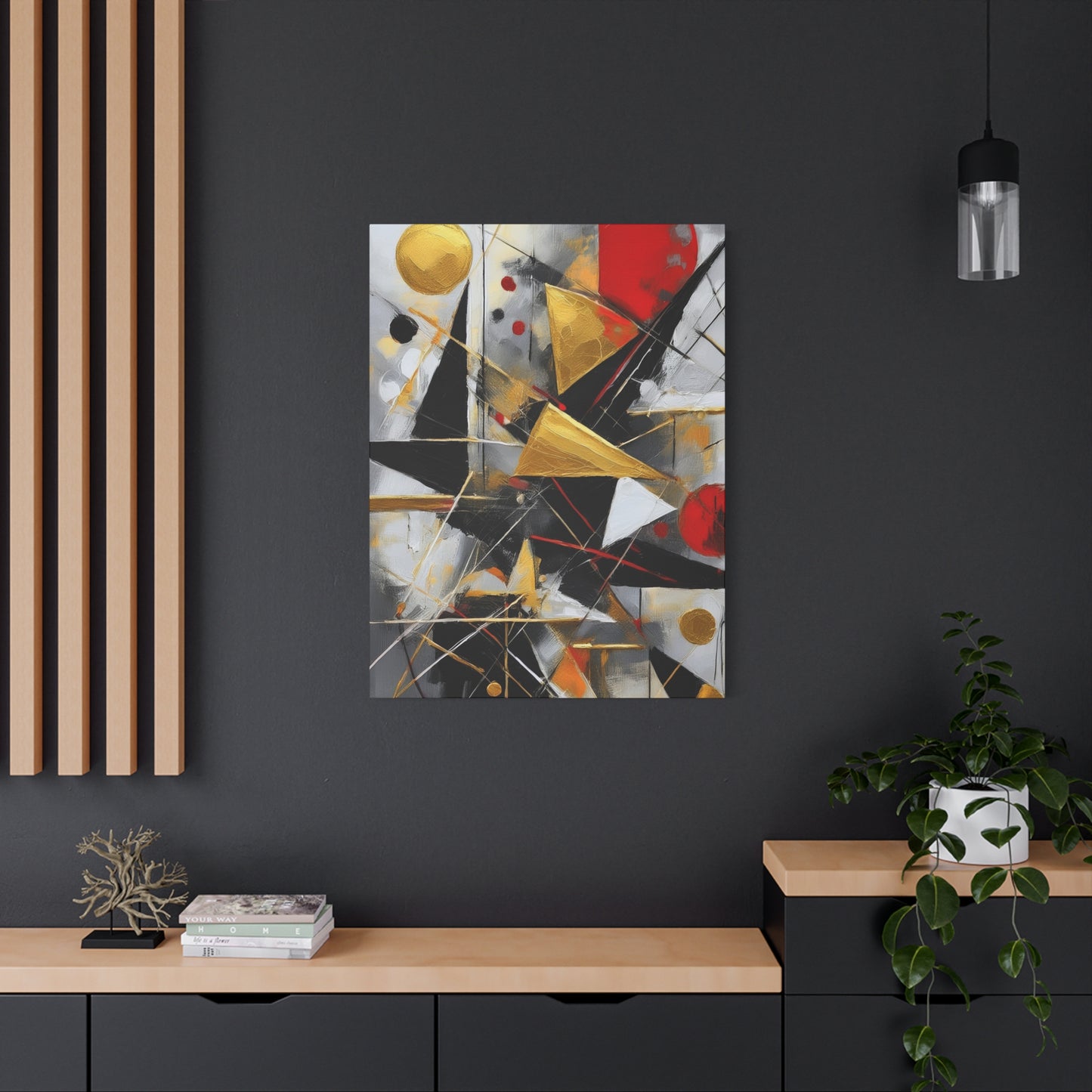 Abstract Oil Painting Print Canvas 20x24,20x30,24x30 24x32,24x36,30x40 32x48,36x48,40x60 Pine-Wood Inner Frame ABS-187