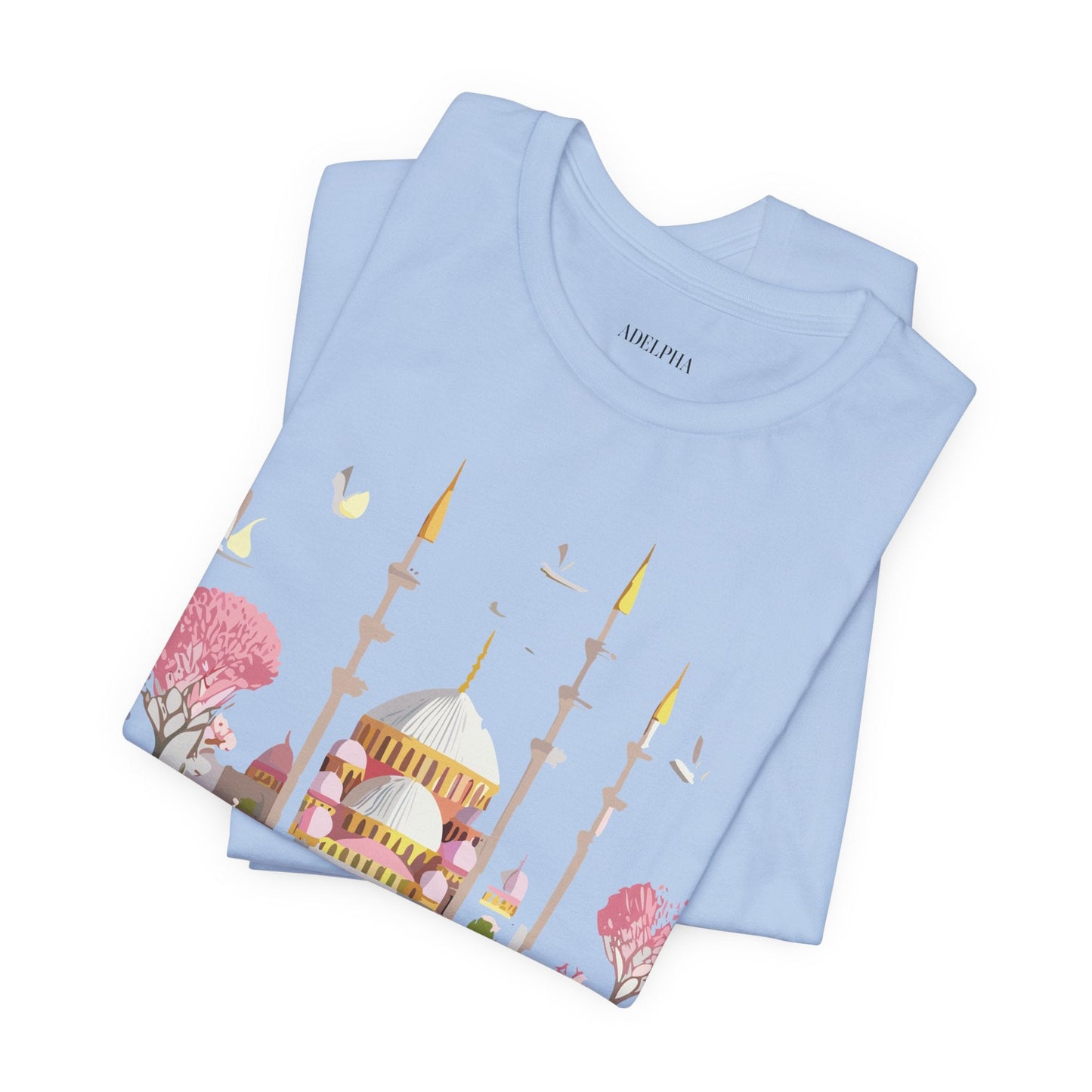 Istanbul Tourist Shirt Graphic Tee Unisex Jersey Short Sleeve Vintage Inspired Art Adelpha