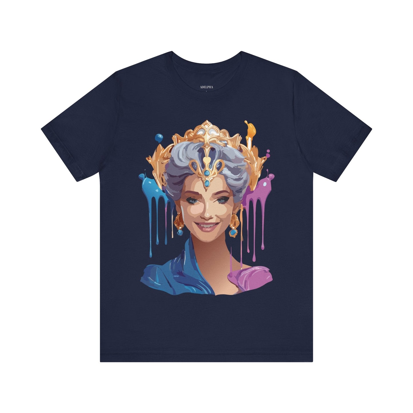 Queen Woman Portrait Graphic Unisex 100 Cotton Vintage Artwork Tee 18