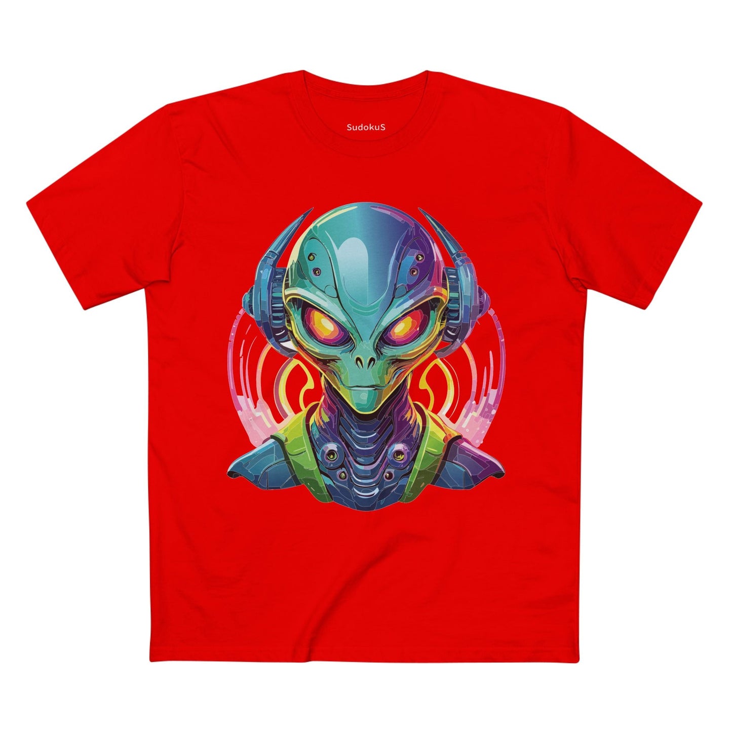 Aliens Graphic Unisex 100 Cotton Staple Tee 16