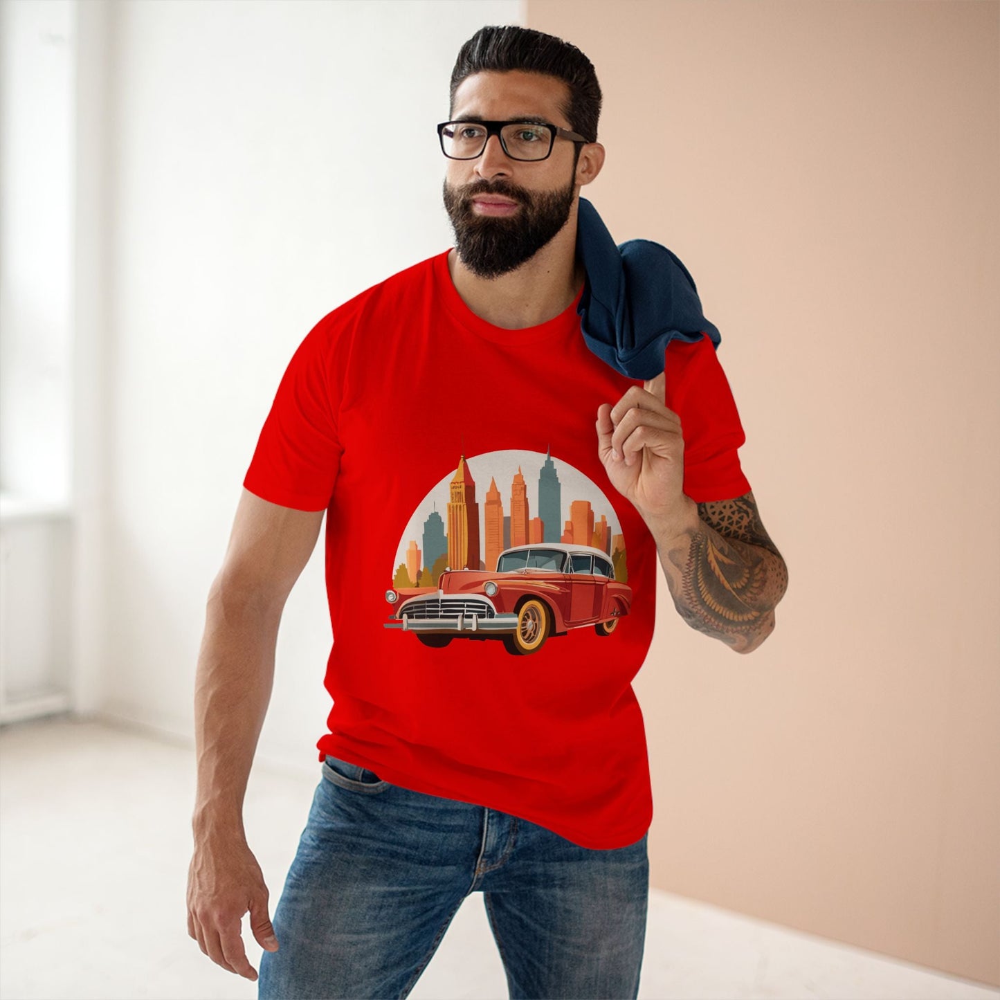 Retro Car Shirts Vintage Car Shirt RC2 Unisex Premium Cotton Tee With Original Art