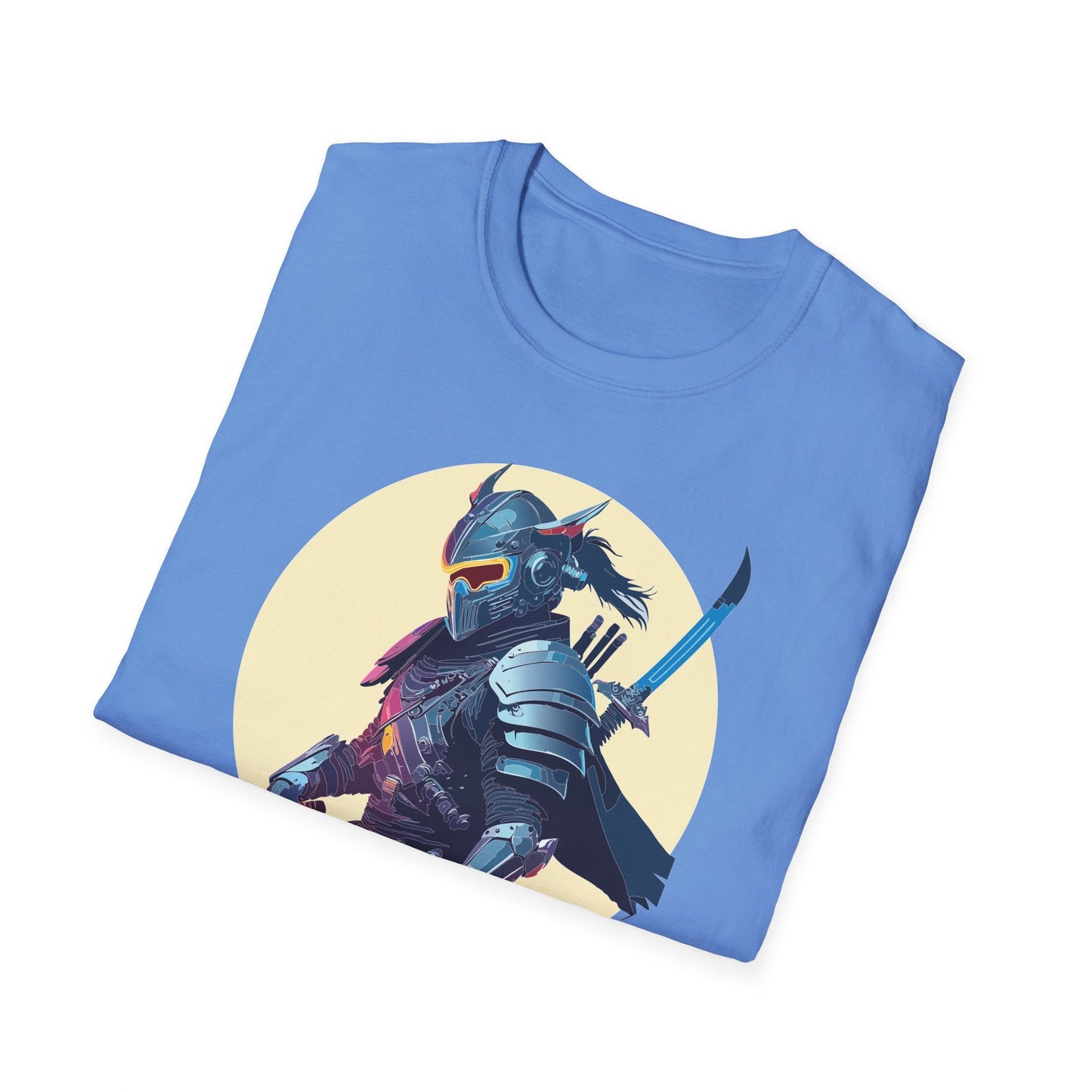 Samurai Shirt Unisex Softstyle Short Sleeve T Shirt Gildan 64000 Breathable Comfort Wear