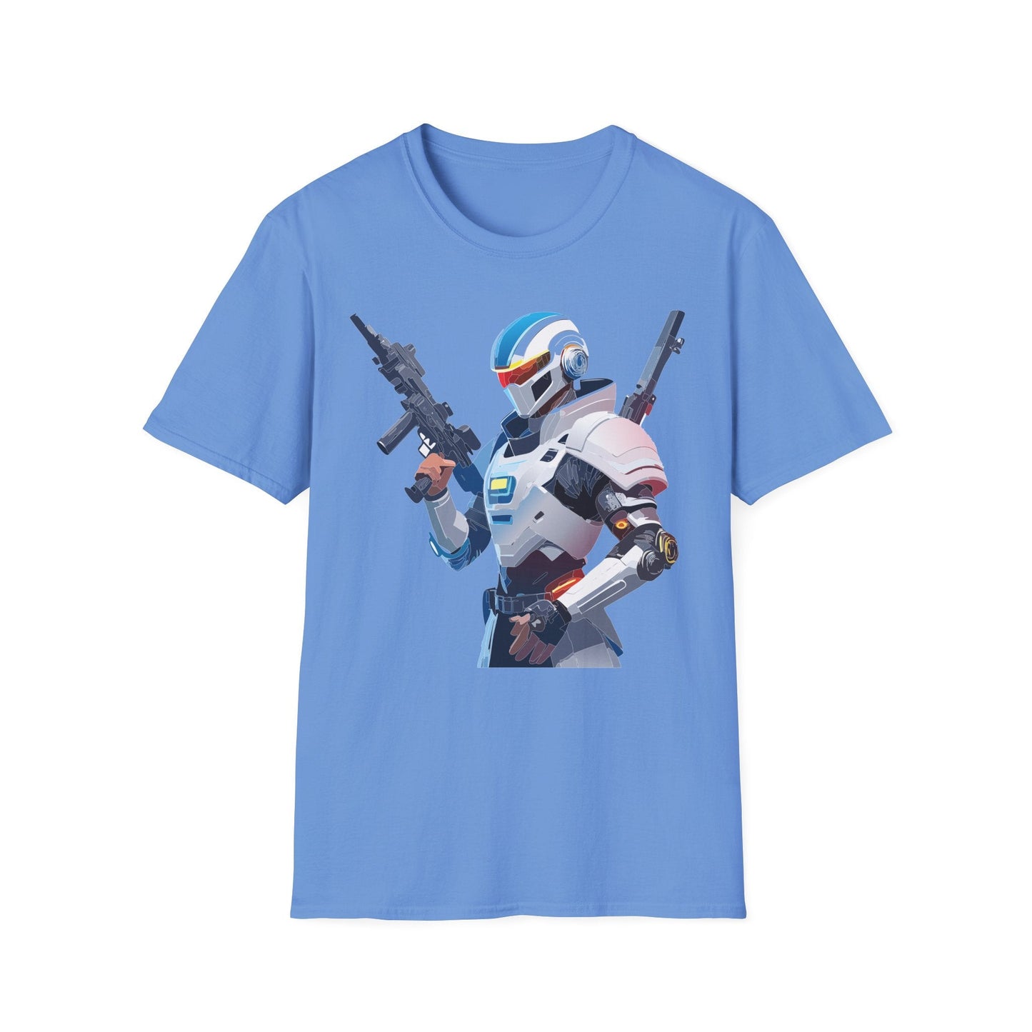 Robocop Graphic Unisex Cotton With Cyber Man Artwork Tee 2