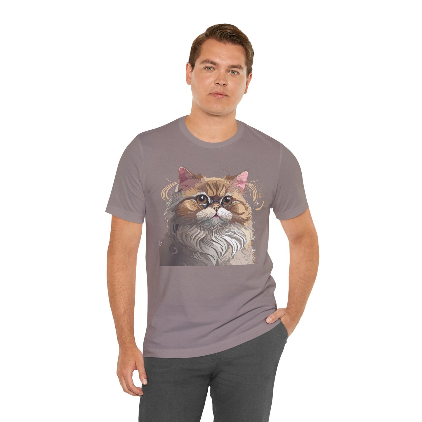 Unisex Animal Shirt With Animals Art Design Tee Short Sleeve Wildlife Print Tee Collection