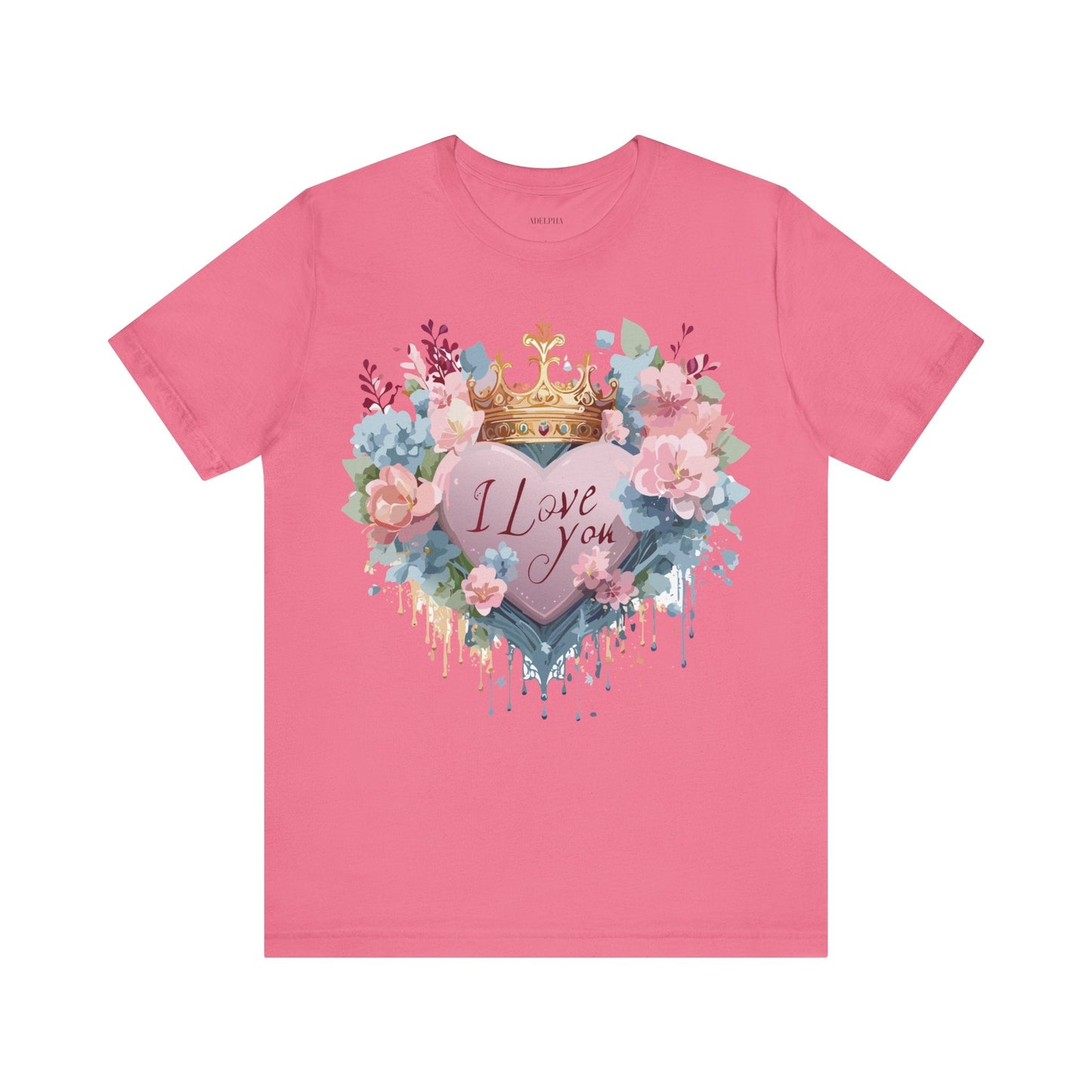 Valentine Graphic Tee Unisex Jersey Short Sleeve Vintage Inspired Art Design By Adelpha