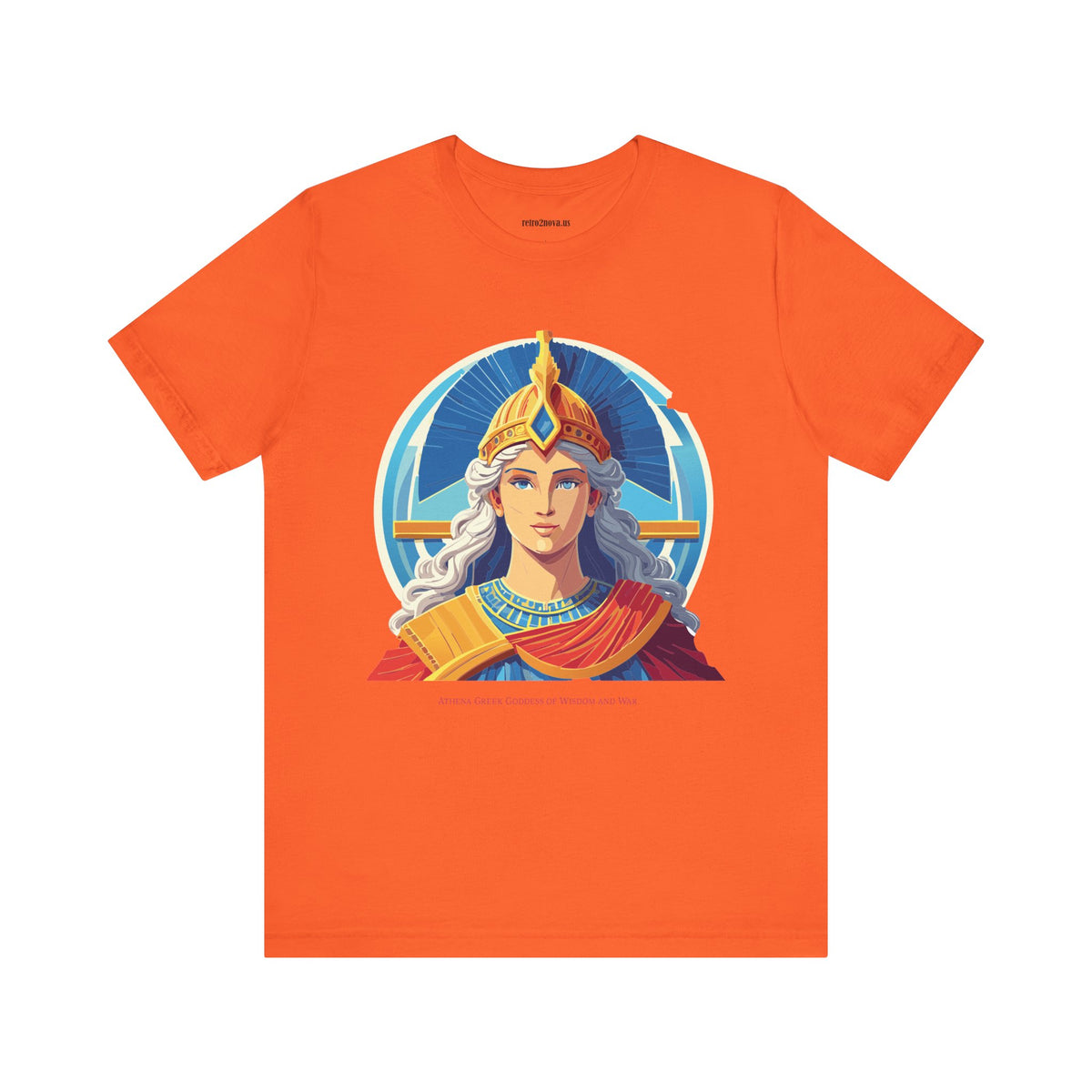 Goddess Graphic Unisex Cotton Bella+Canvas Tee with Athena