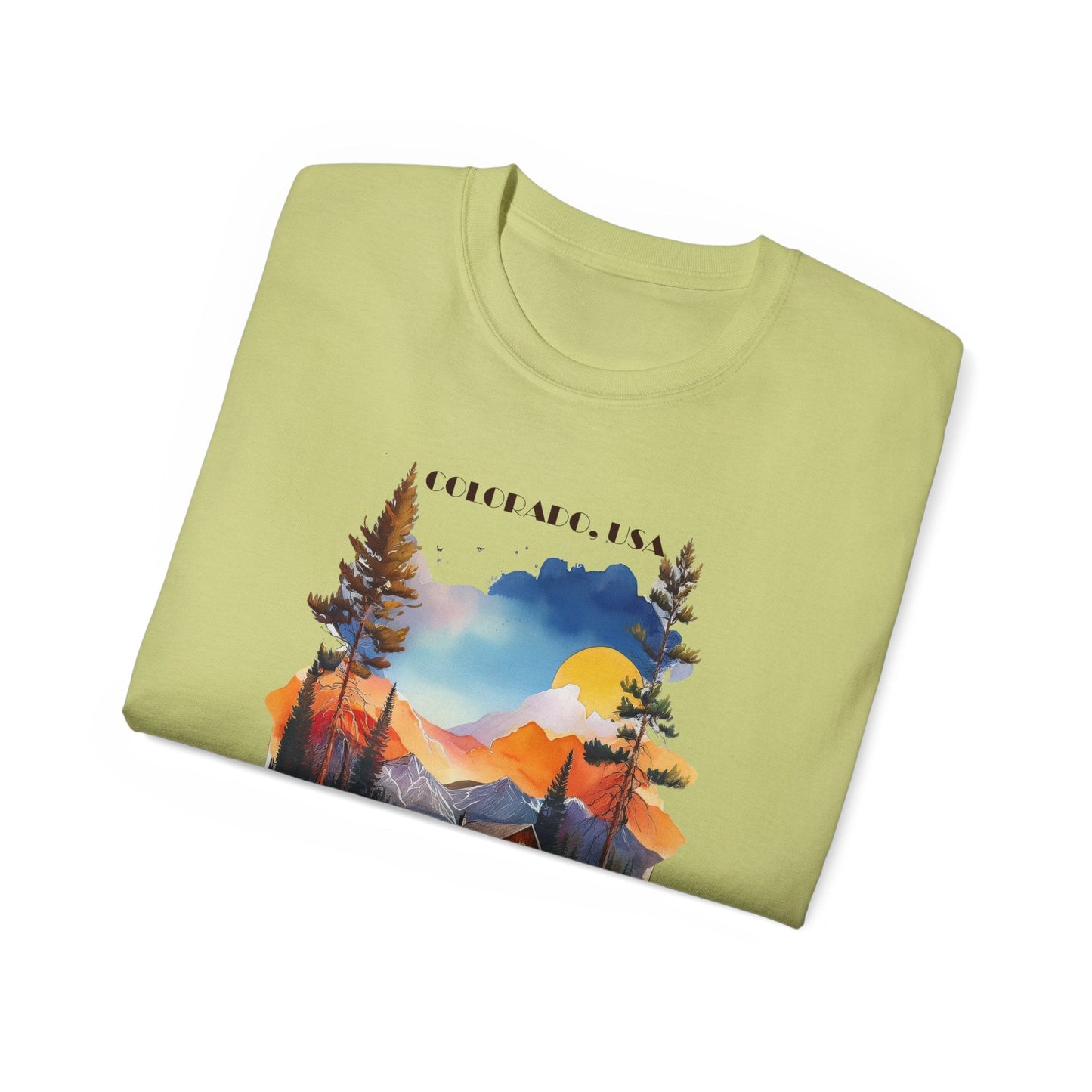 Colorado Graphic Unisex Cotton T‑Shirt 2