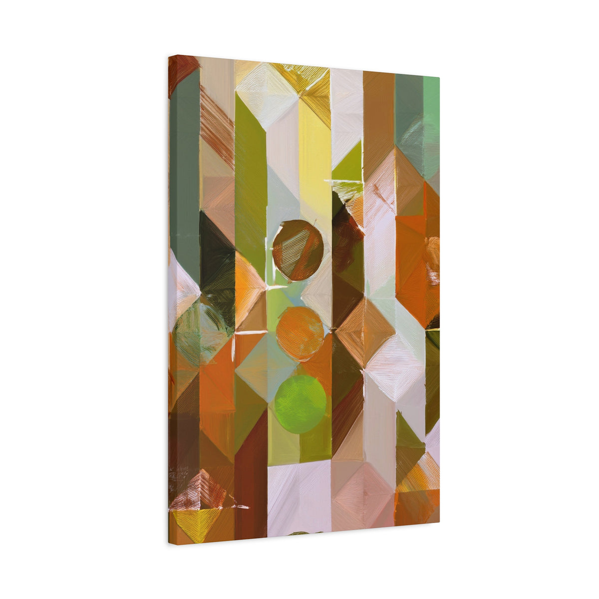 Abstract Geometric Painting Print Canvas 20x24,20x30,24x30 24x32,24x36,30x40 32x48,36x48,40x60 Pine-Wood Inner Frame ABS-56