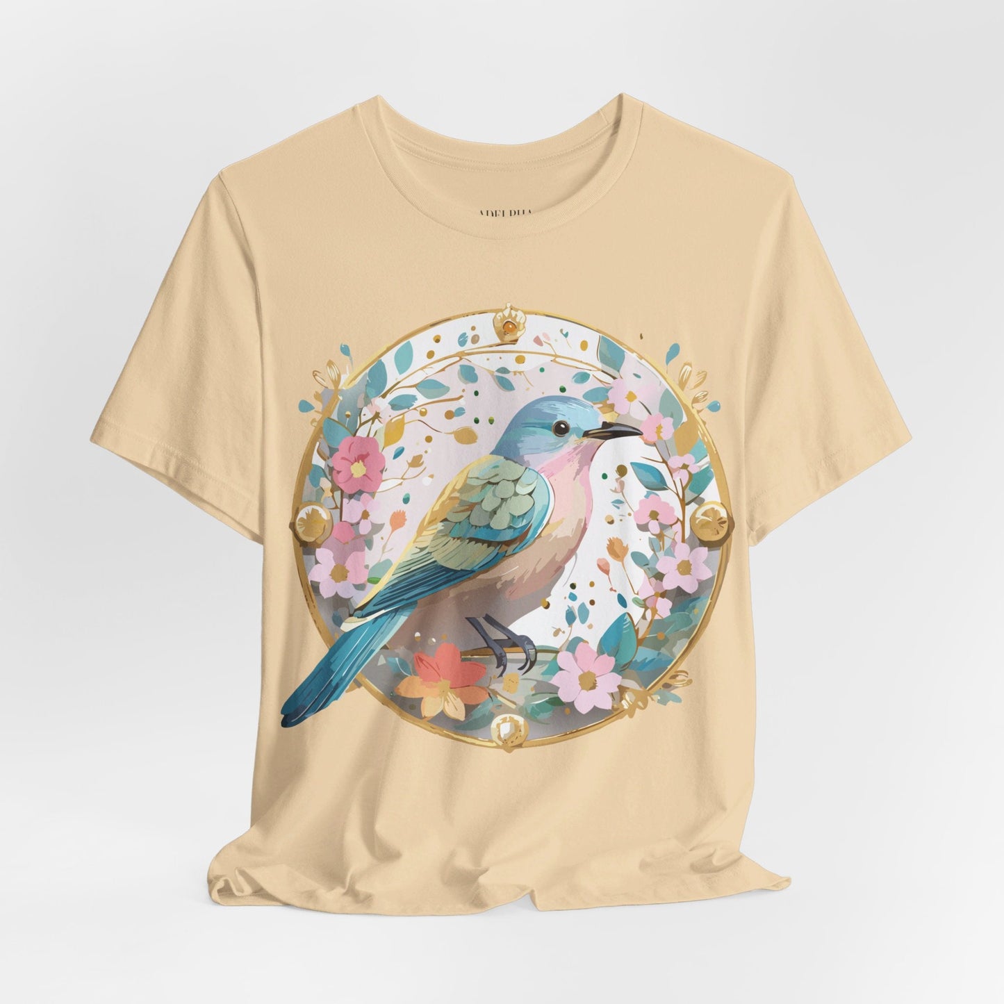 Adelpha Vintage Inspired Graphic Tee Unisex Short Sleeve Shirt Art Design Premium