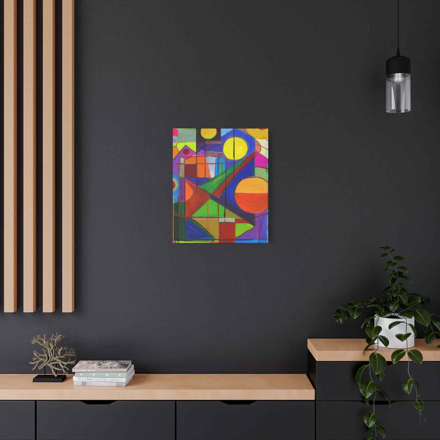 Abstract Painting Print Canvas 20x24,20x30,24x30, 24x32,24x36,30x40, 32x48,36x48,40x60 Pine-Wood Inner Frame ABS-5