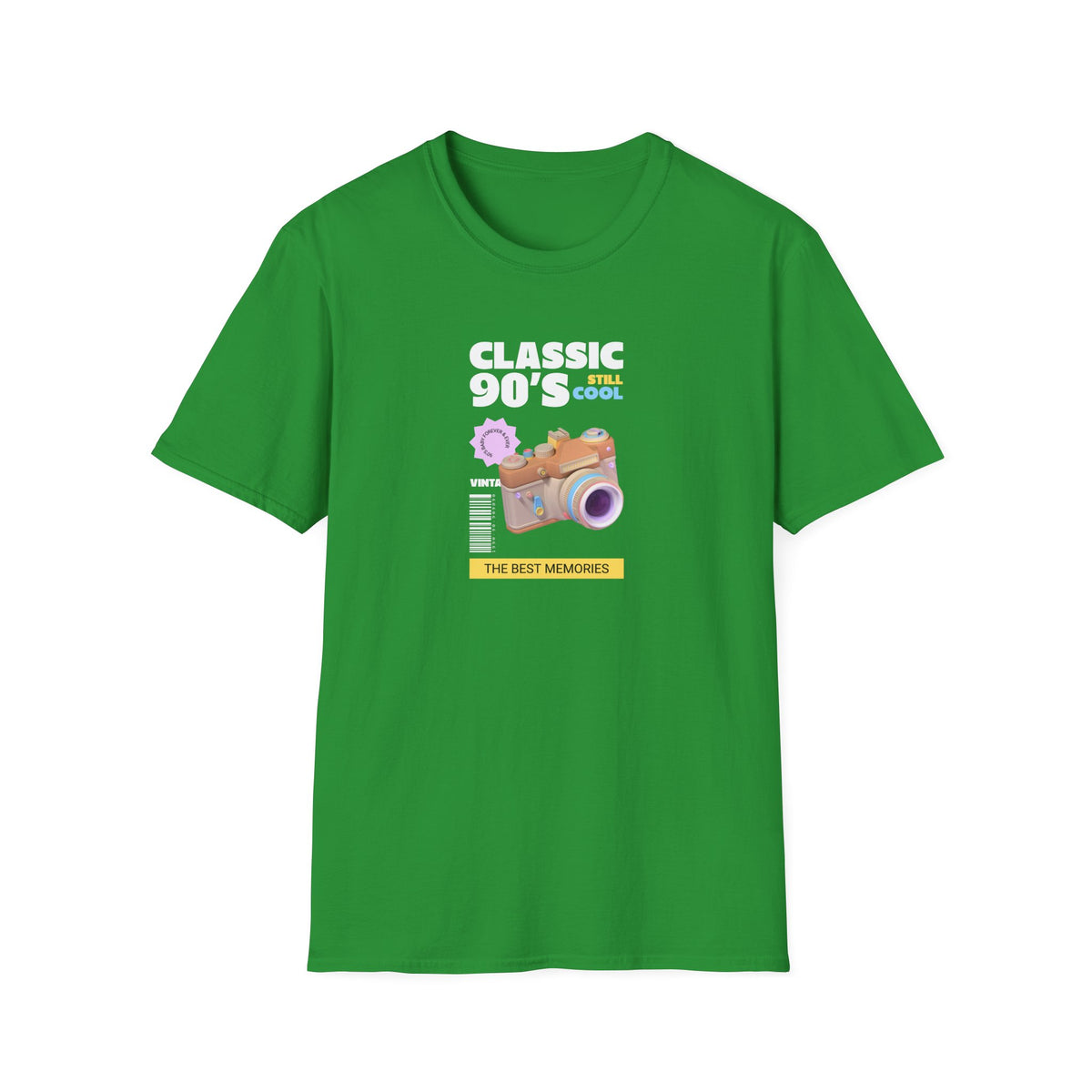 90s Retro Camera Photography Graphic Tee Gildan Unisex 100 Cotton Tee Shirt d201