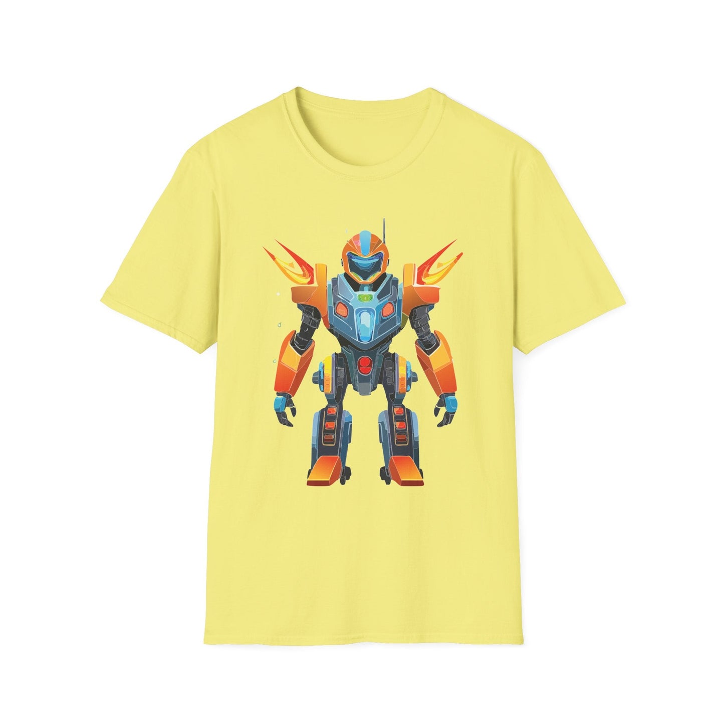 Cyborg Tee Unisex Robot Shirt Terminator Graphic Short Sleeve Tee Gildan Softstyle 64000 Cotton