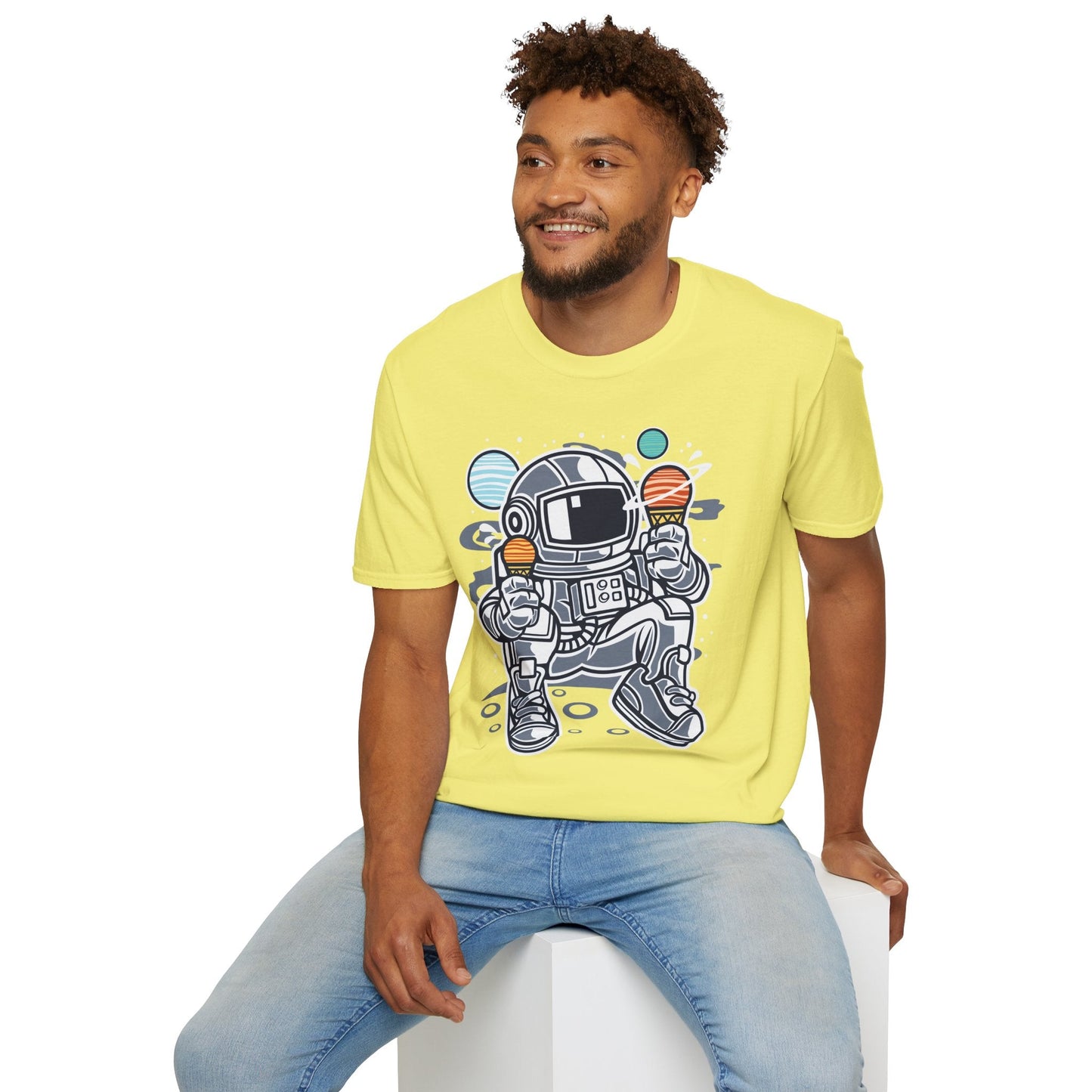 Cartoon T Shirt Animation T Shirt Funny Tee For Unisex Softstyle Gildan 64000 Graphic Design