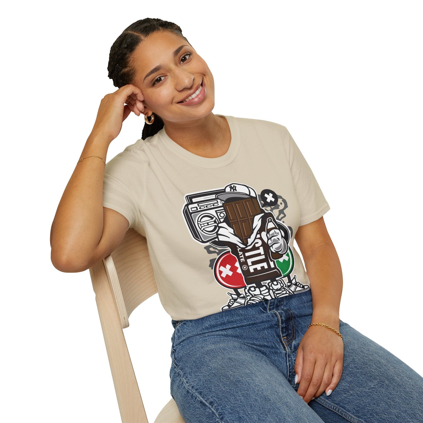 Gildan Softstyle Unisex Cartoon T Shirt Animation Funny Tee Breathable 100 Percent Cotton