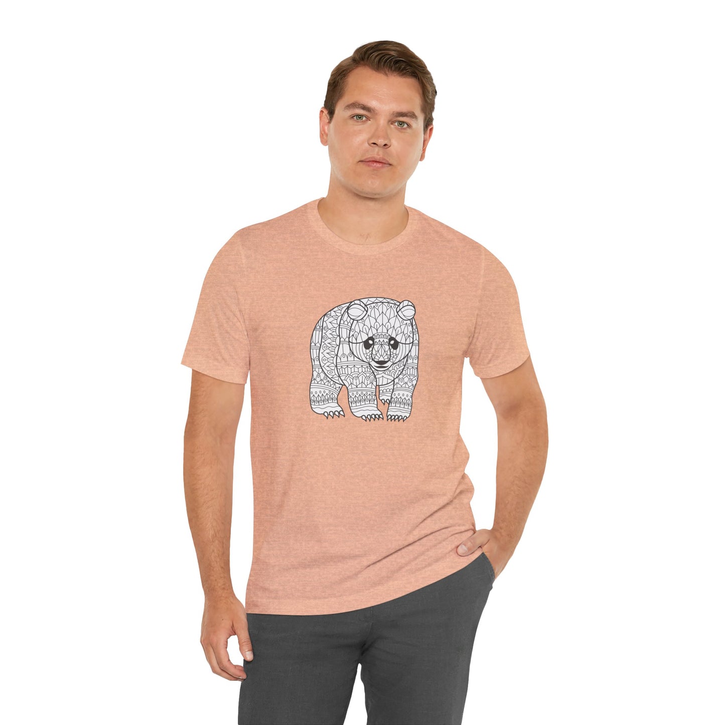 Unisex Tee Shirt with animals Print