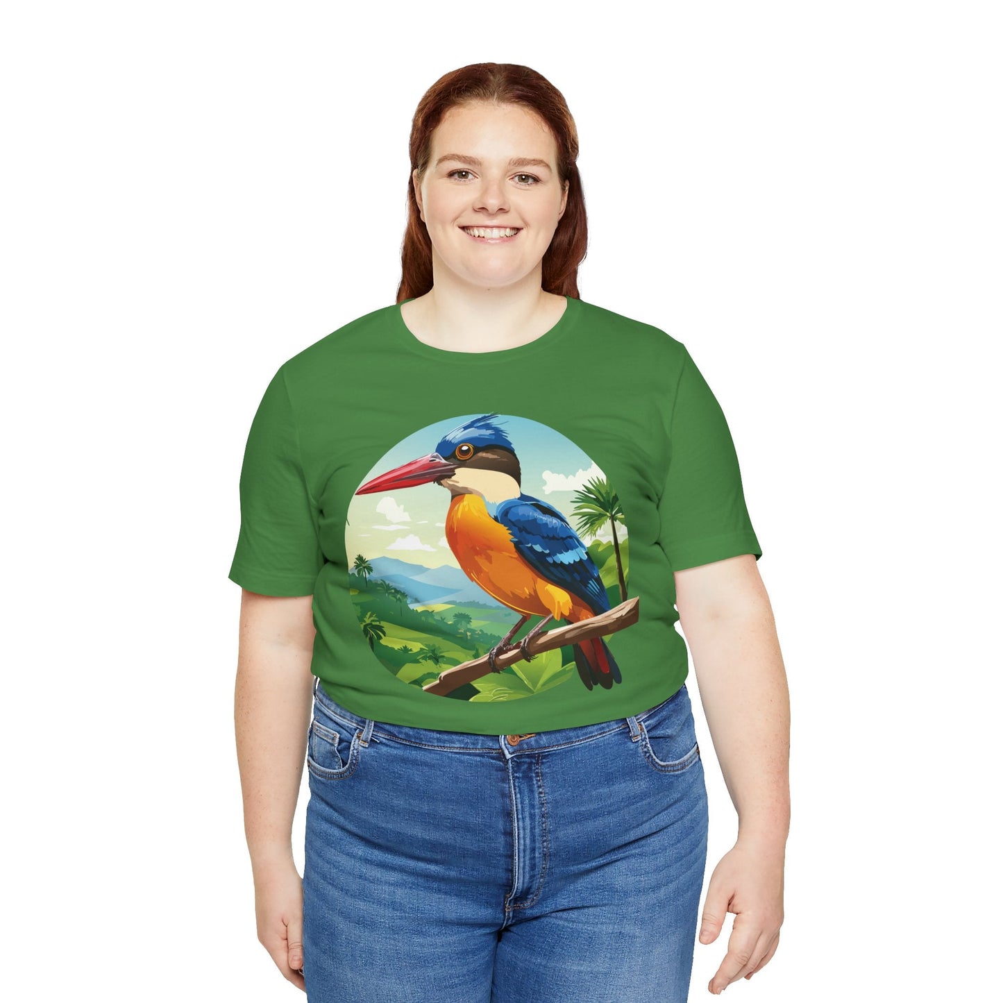 Unisex Animal Shirt With Art Design Featuring Wild Animals Jersey Short Sleeve Tee
