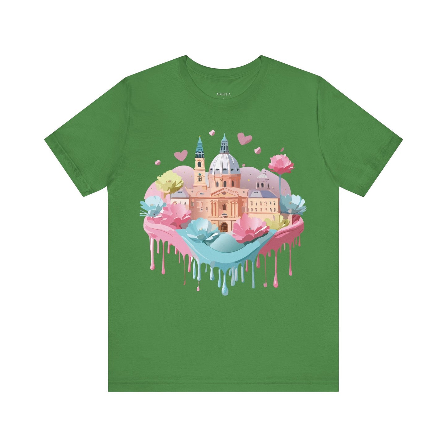 Prague Tourist Graphic Tee By Adelpha Unisex Vintage Inspired Art Shirt Original Artwork