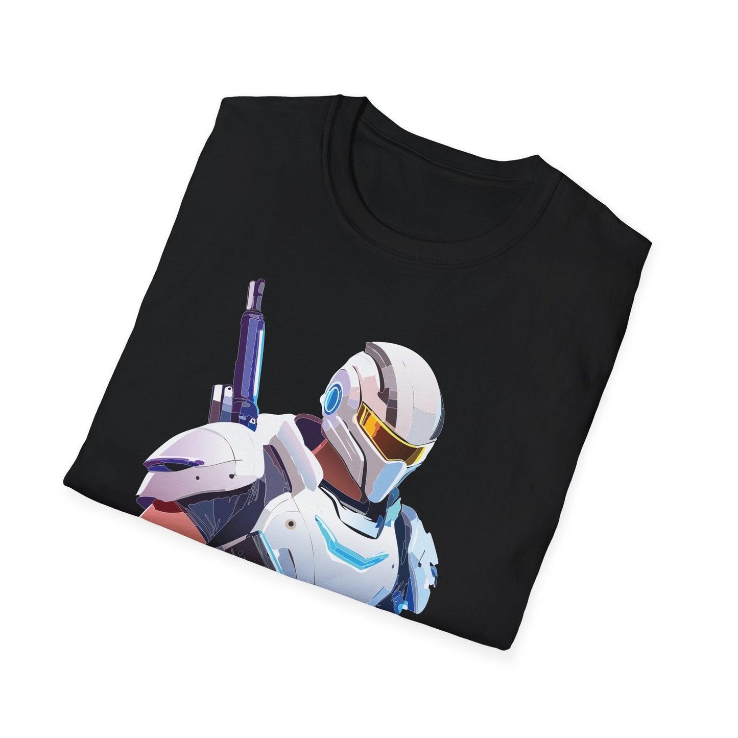 Robocop T Shirt Unisex Softstyle 64000 Gildan 100 Percent Ring Spun Cotton Graphic Tee