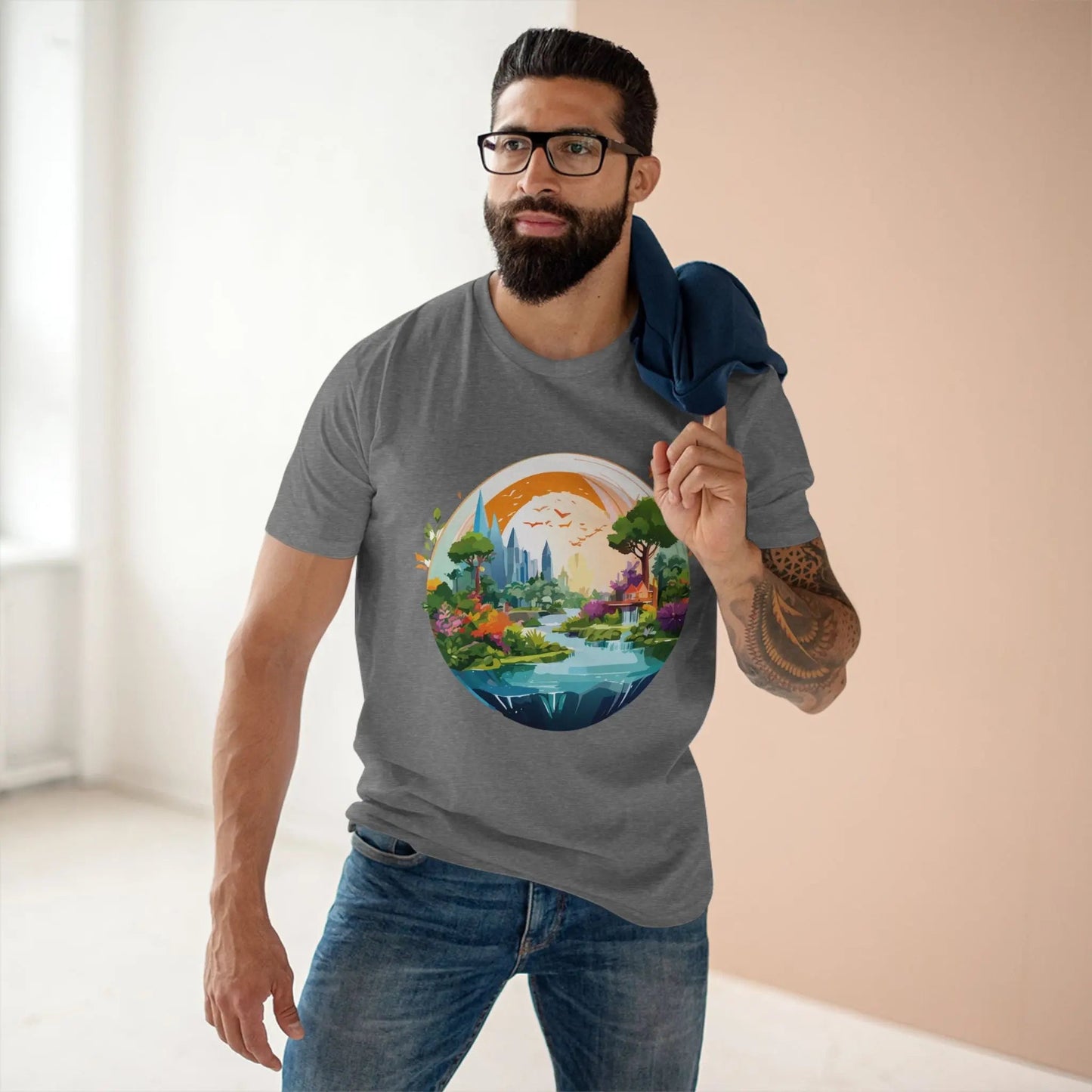 Fantasy Graphic Unisex 100 Cotton Staple Tee 15