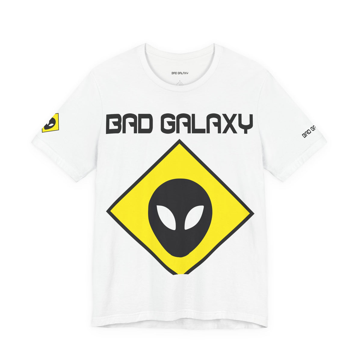 Alien Graphic Unisex Cotton Bella+Canvas Tee with Art Design b58