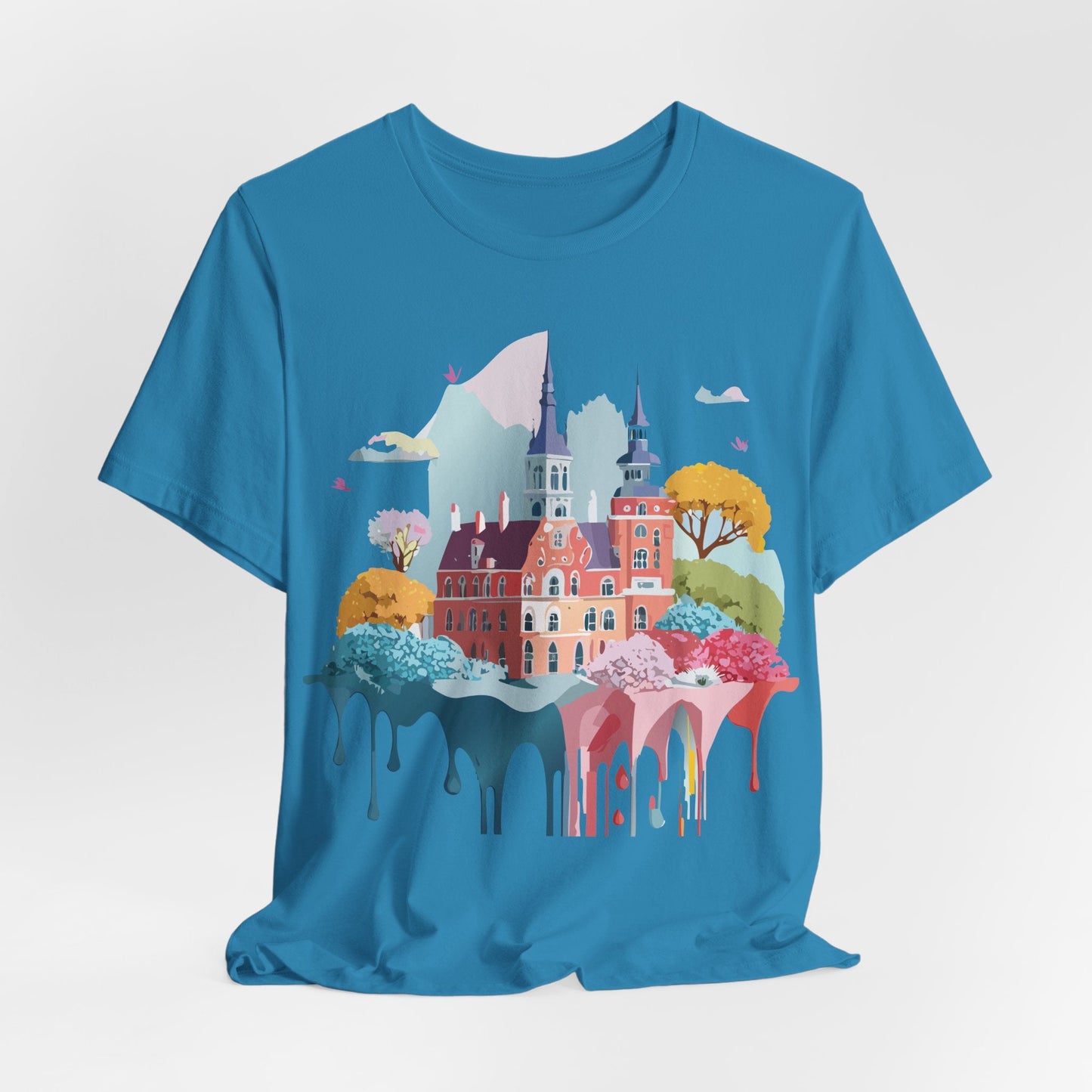 Germany Tourist Shirt Graphic Tee Unisex Vintage Inspired Design Adelpha Short Sleeve