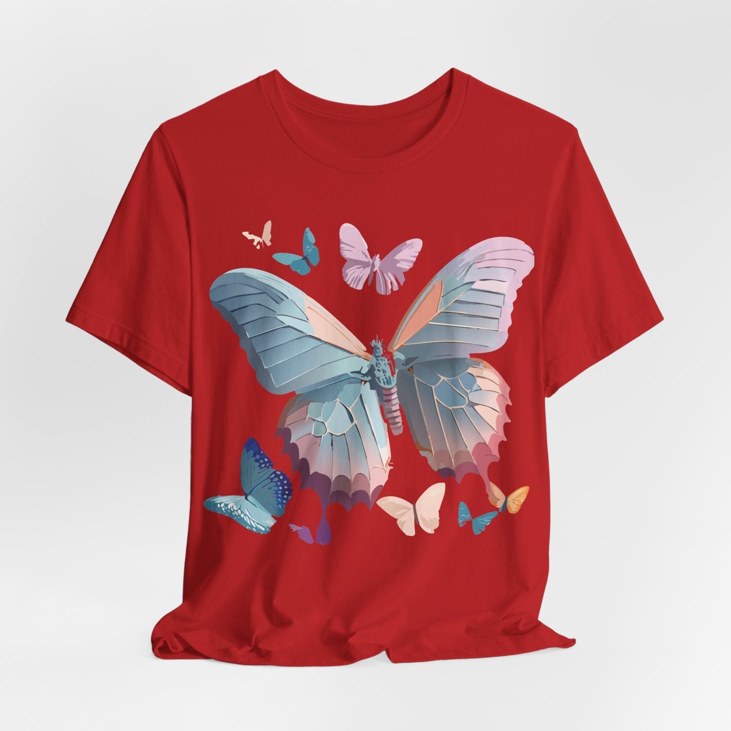 Adelpha Butterfly Graphic Tee Unisex Short Sleeve Vintage Art Design