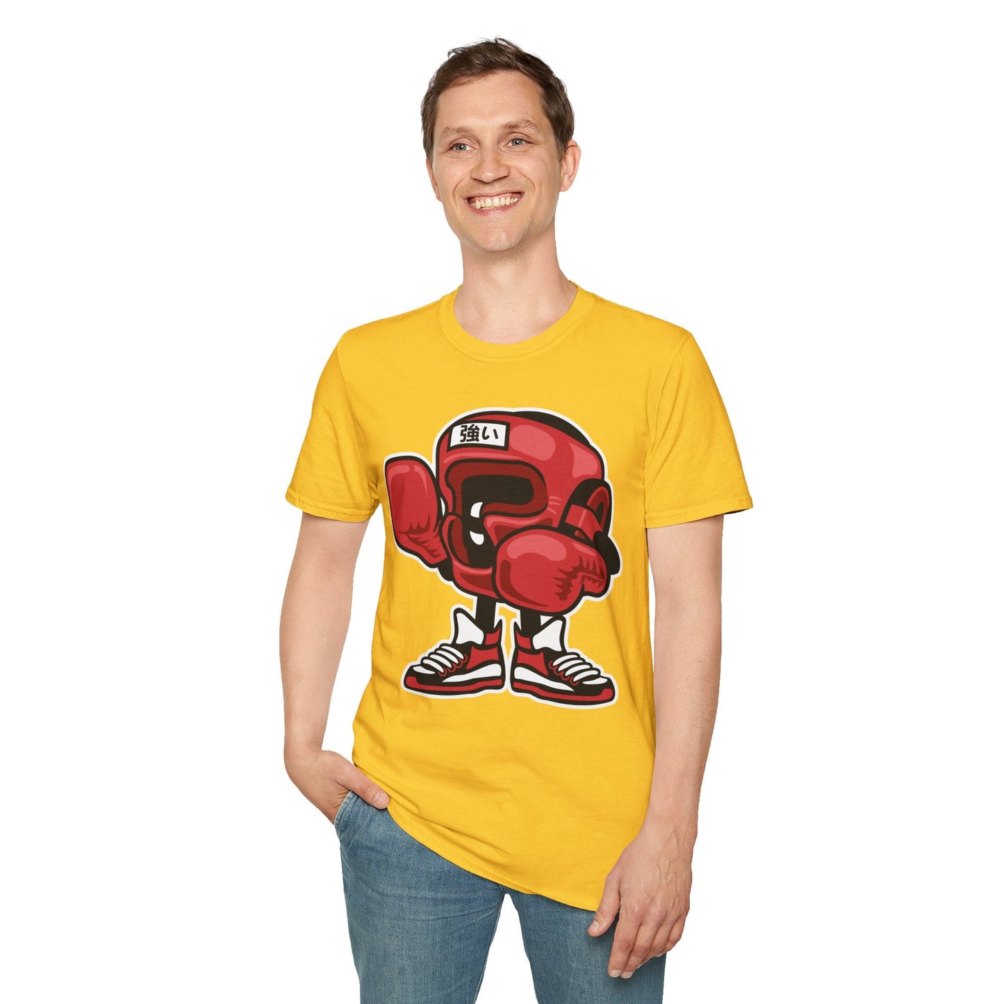 Cartoon T Shirt Unisex Short Sleeve Animation Tee Funny Graphic Tee Gildan Softstyle 64000 Cotton
