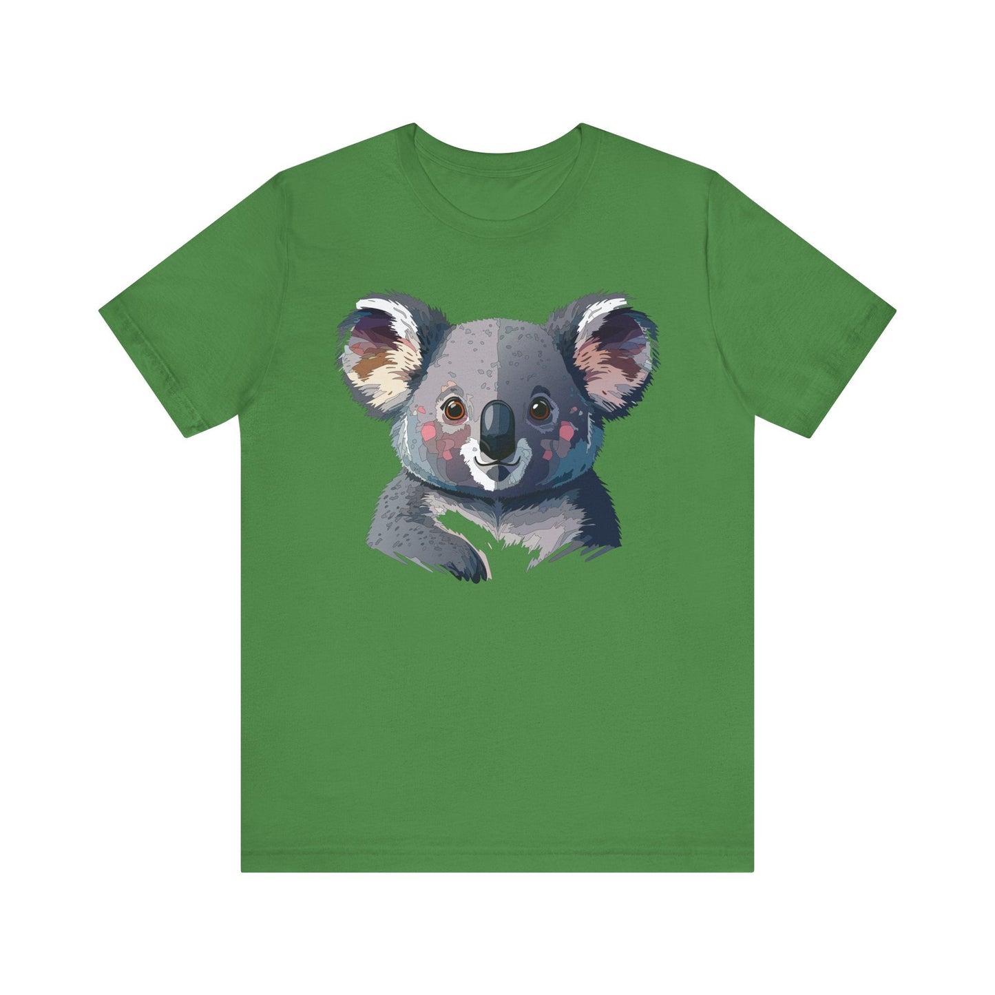 Unisex Animal Shirt With Animal Art Design Tee Wild Animals Short Sleeve Jersey Cotton