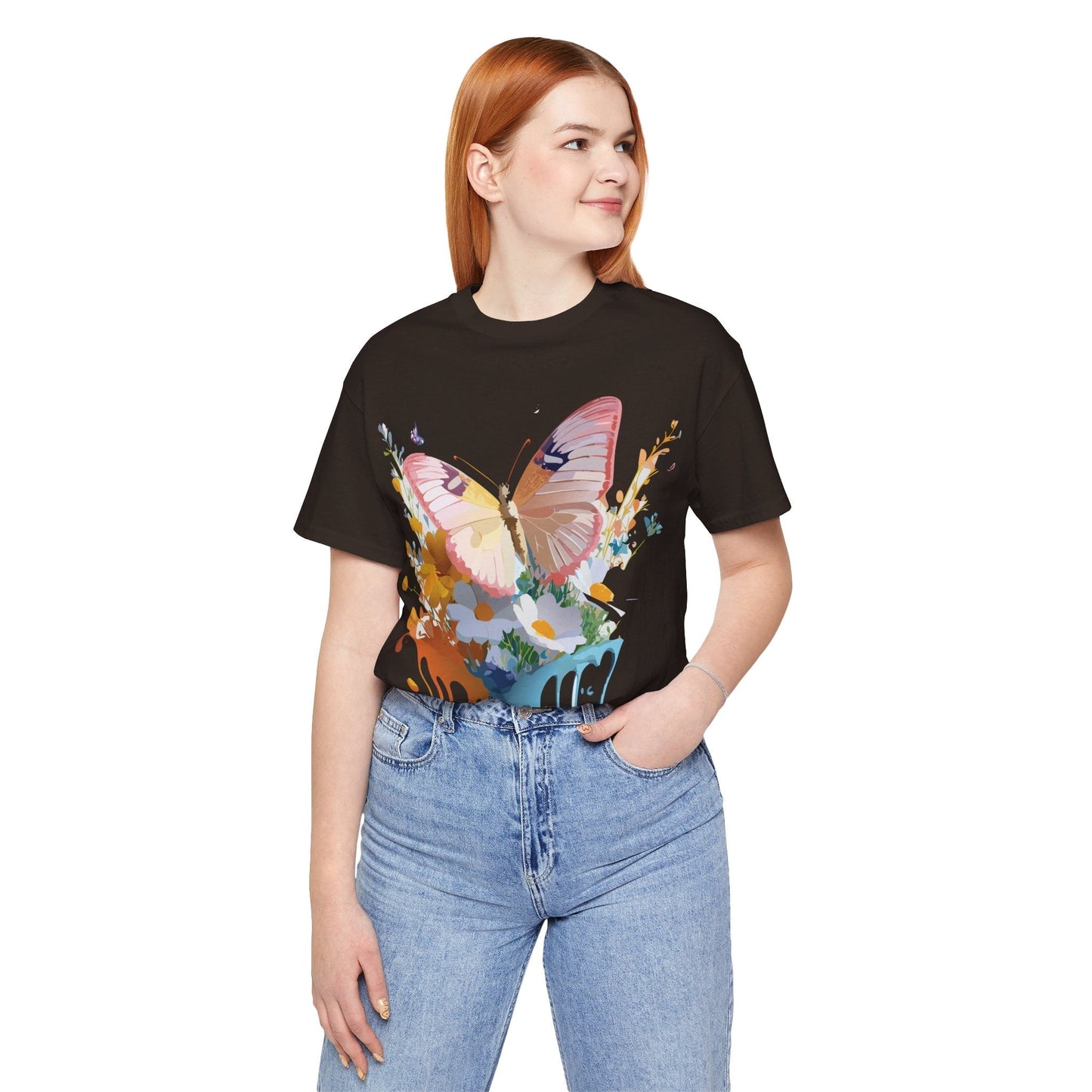 Adelpha Butterfly Graphic Tee Unisex Short Sleeve Shirt Vintage Artwork