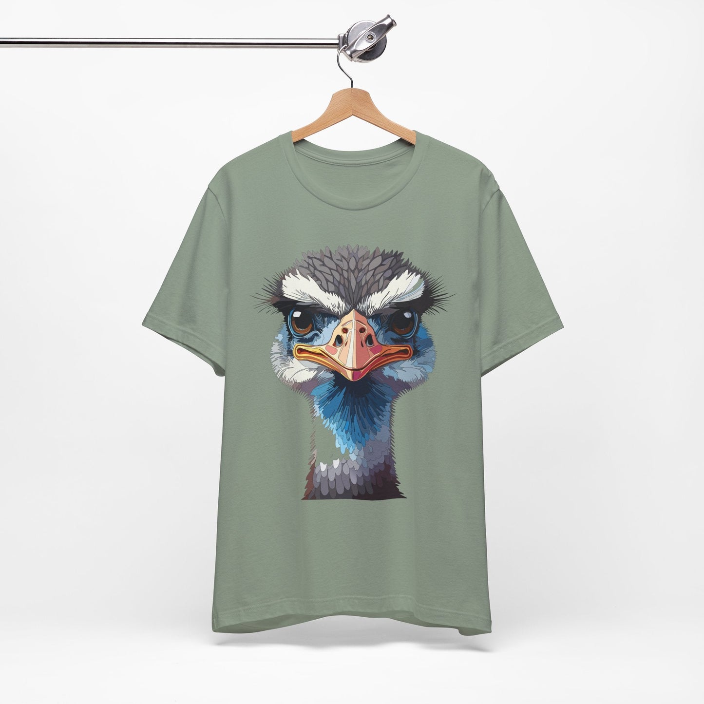 Unisex Animal Tee Shirt With Wildlife Art Design For Men And Women Gildan Softstyle 64000