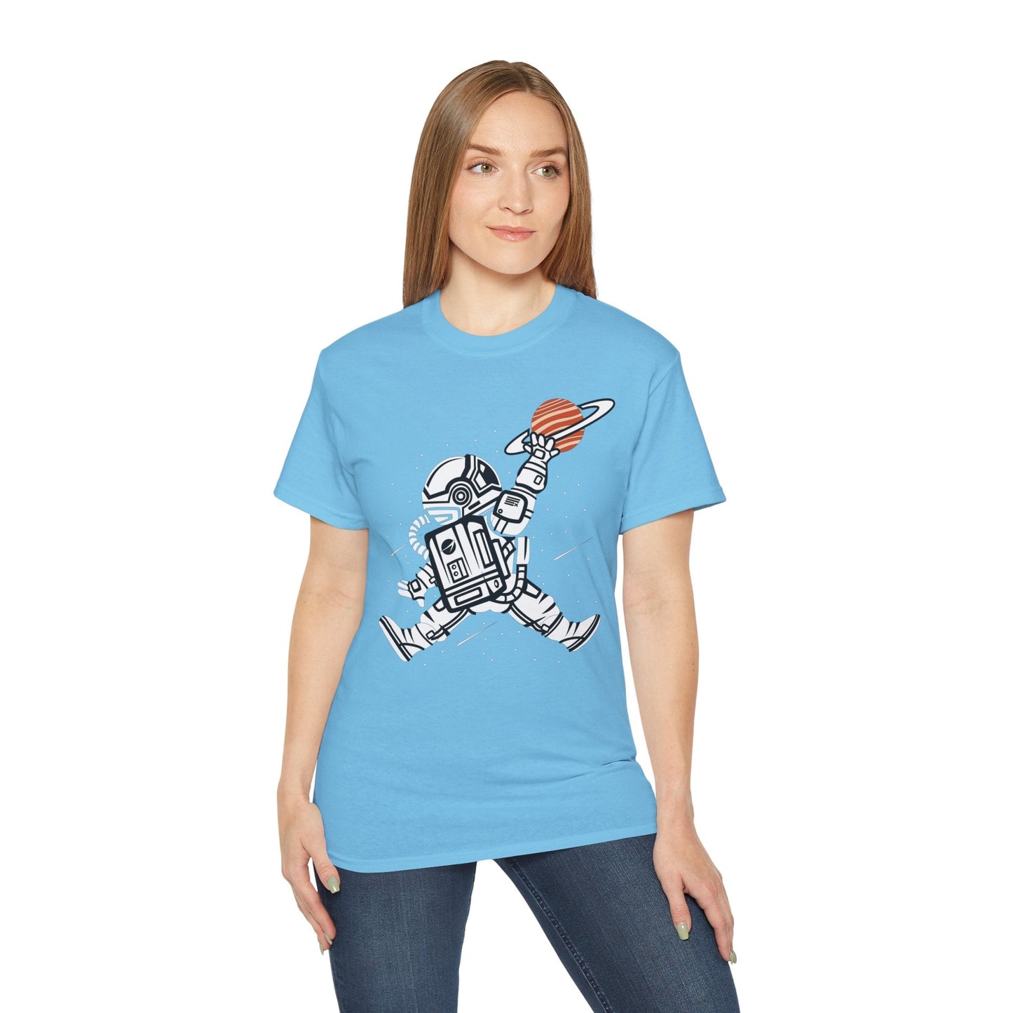 Astronaut Graphic Unisex 100 Cotton Tee 7