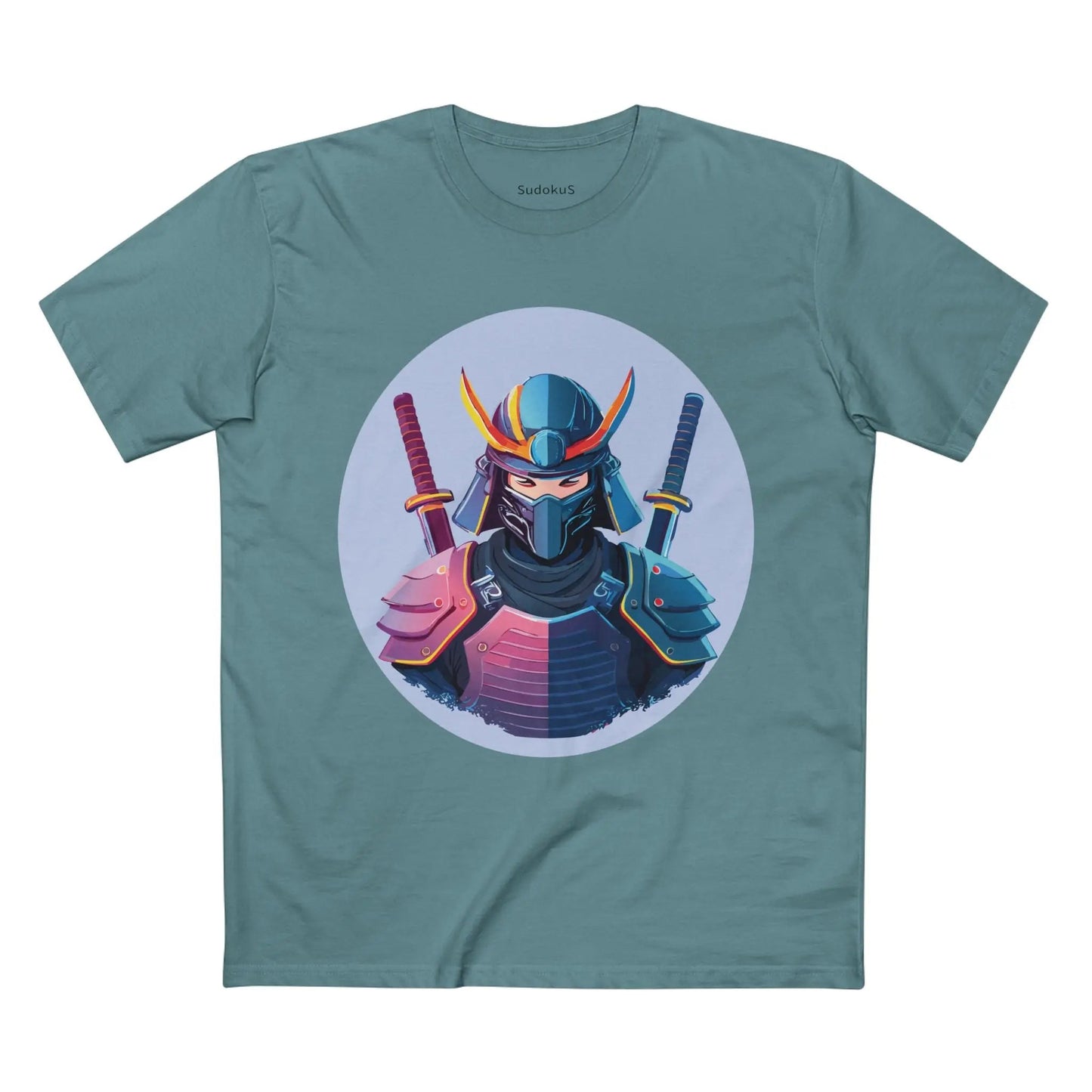 Samurai Graphic Unisex 100 Cotton Staple Tee 17