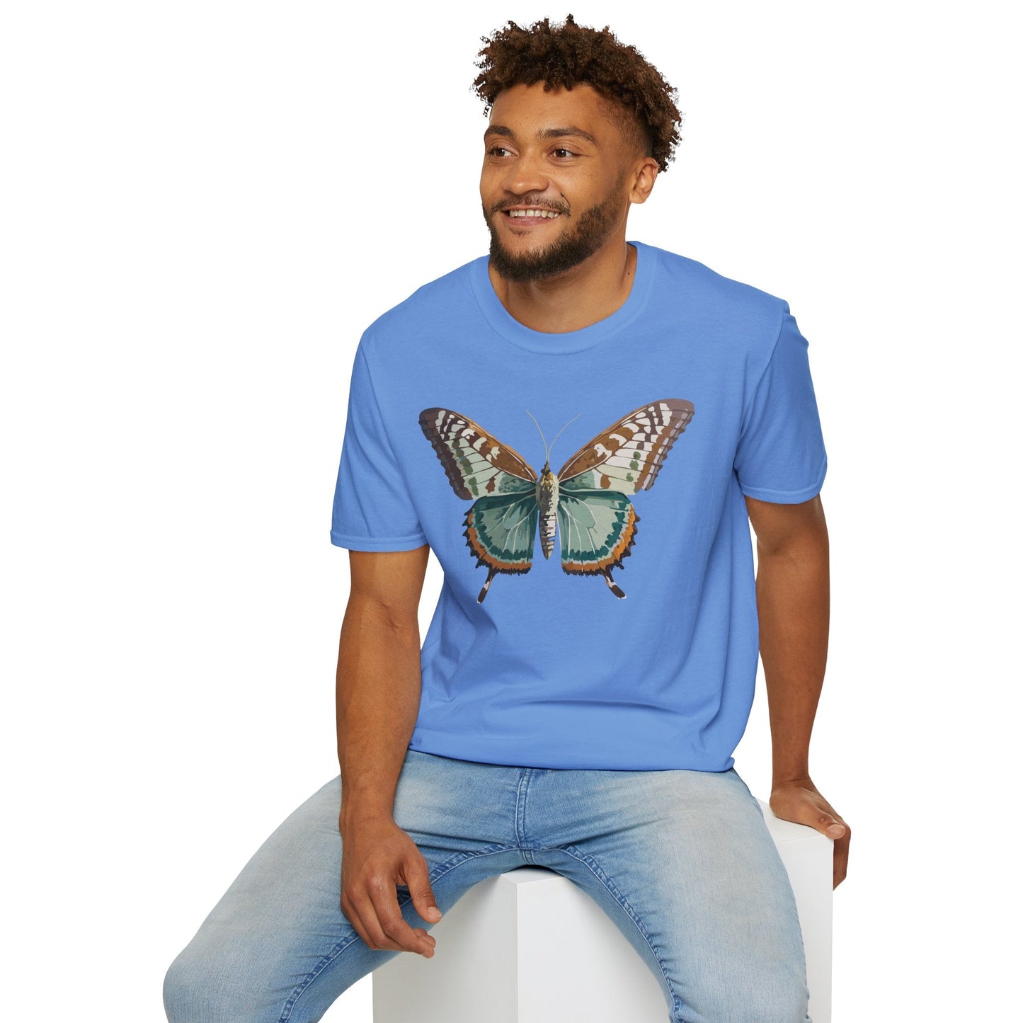 Butterfly Monarch Shirt Unisex Gildan Softstyle 64000 T Shirt 100 Percent Cotton